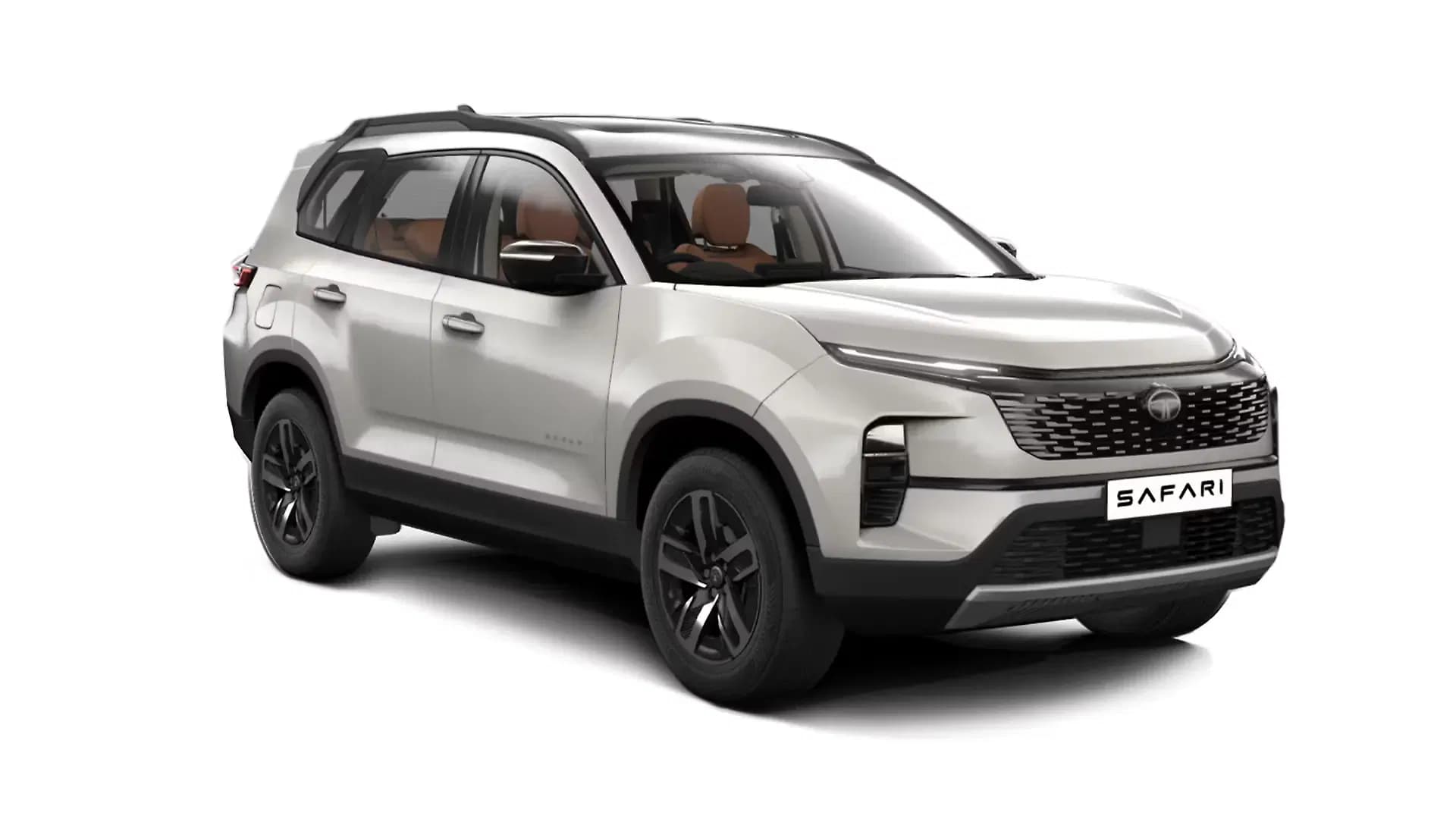Tata Safari in Frost White