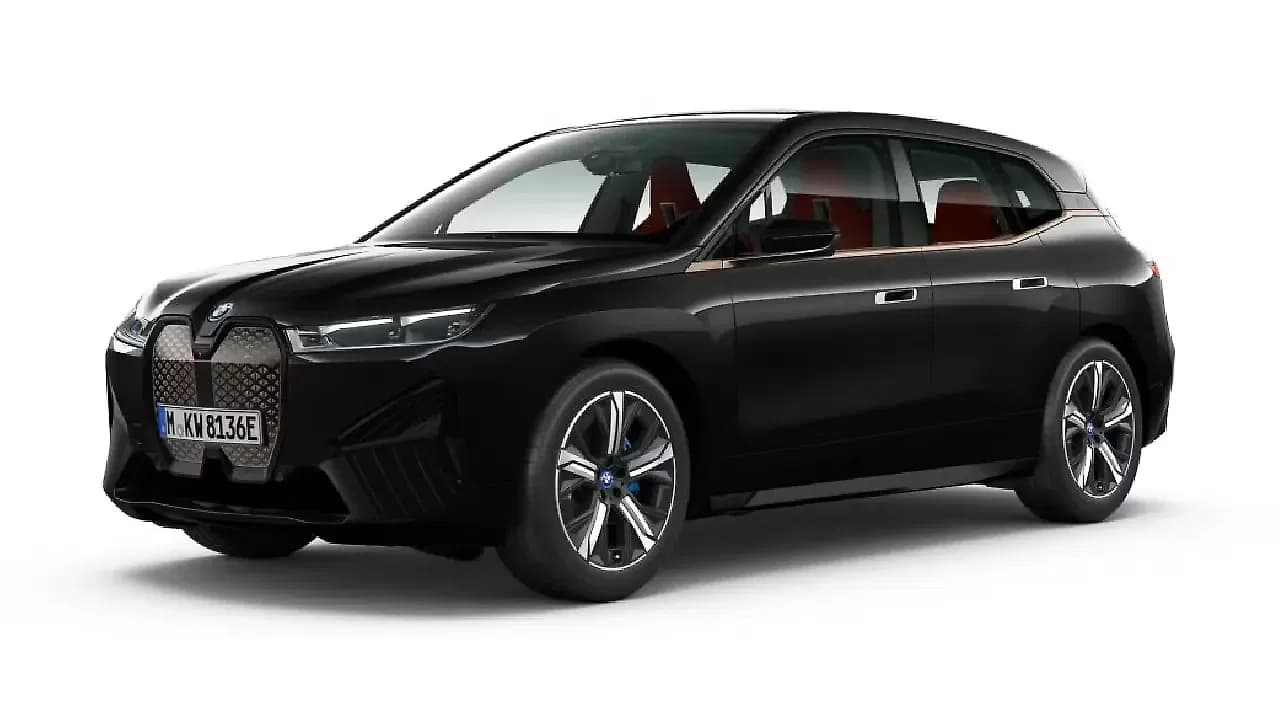 BMW iX in Black Sapphire Metallic