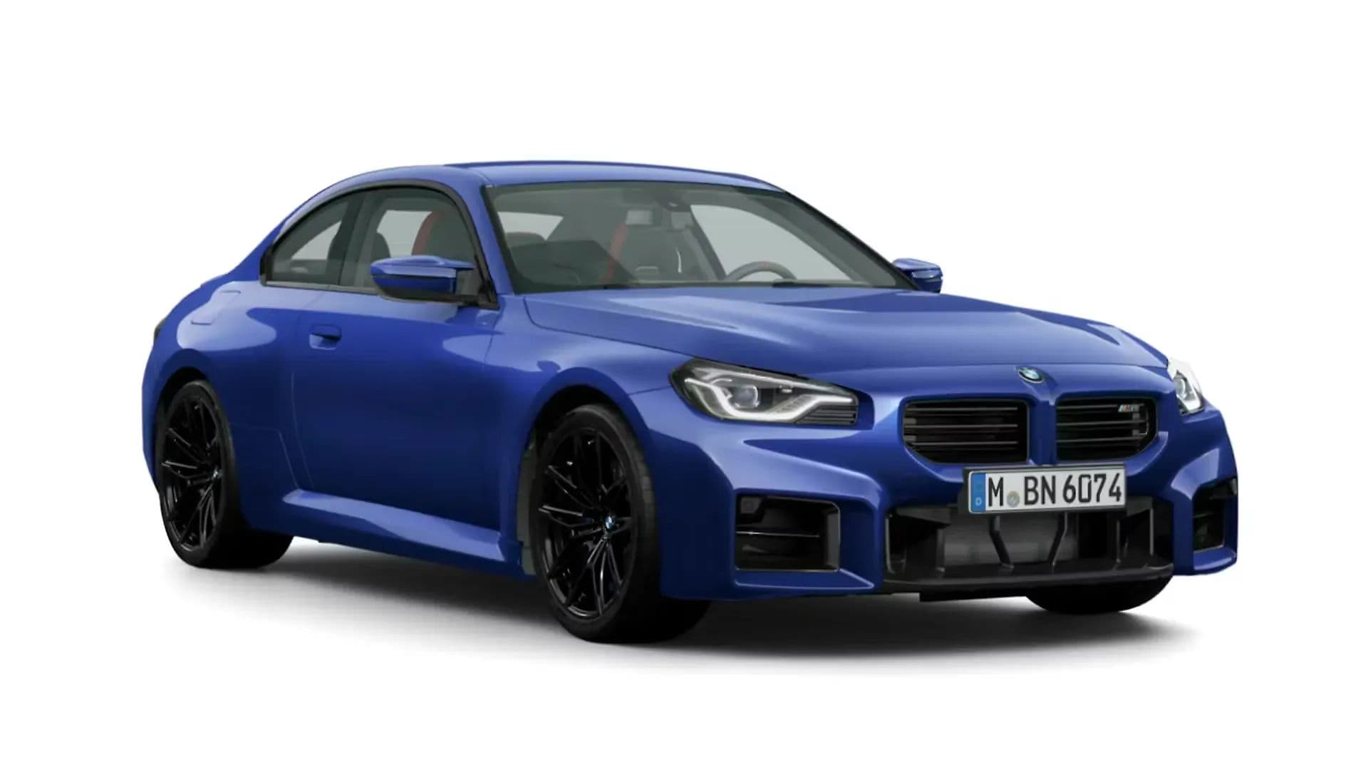 BMW M2 in M Portimao Blue metallic
