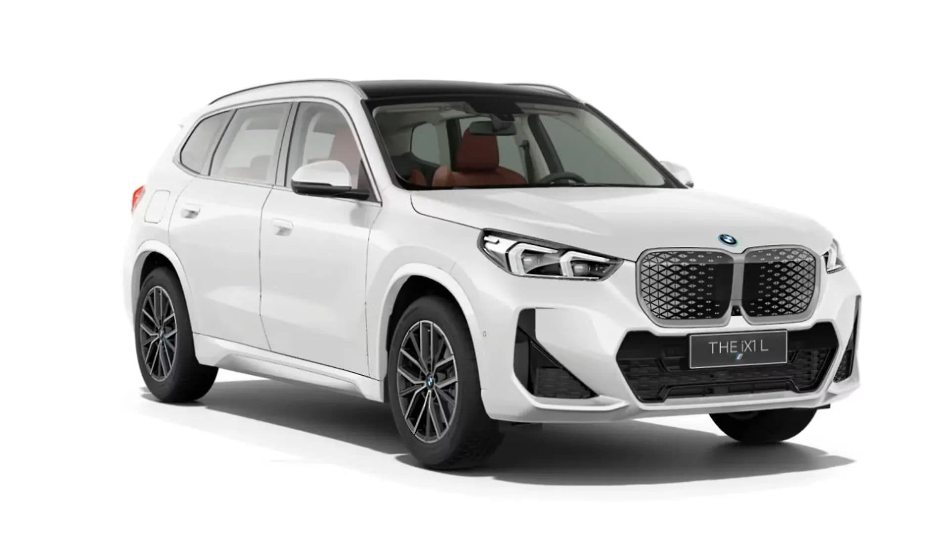 BMW iX1 LWB in Mineral White Metallic