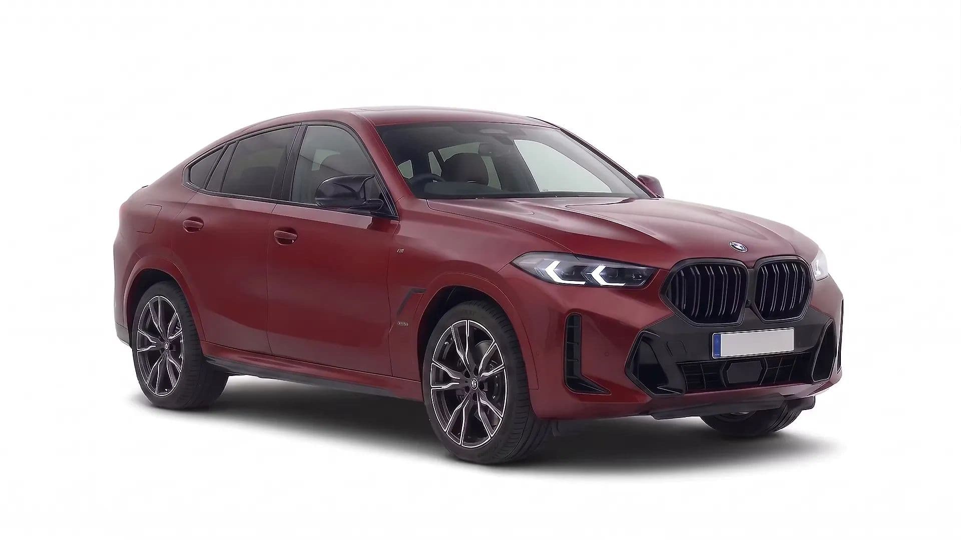 BMW X6 in Aventurine Red Metallic
