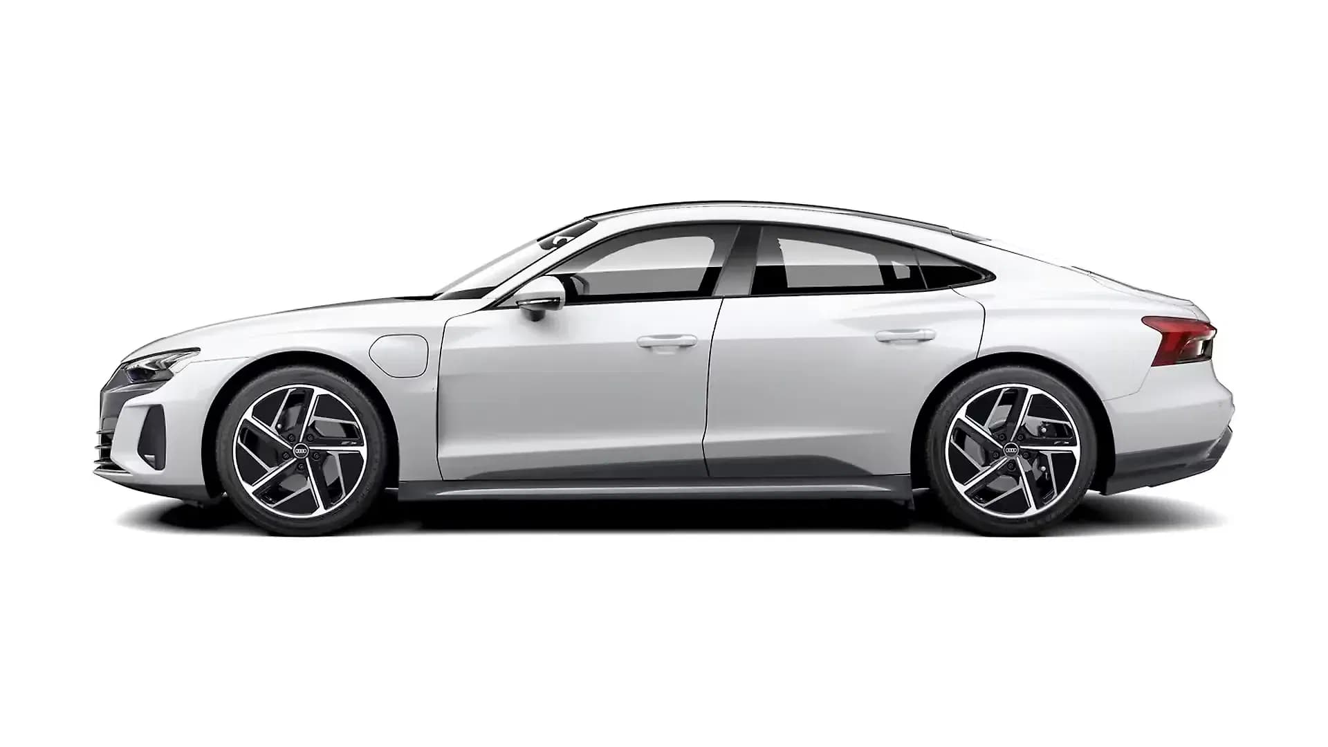 Audi e-tron GT in Ibis White