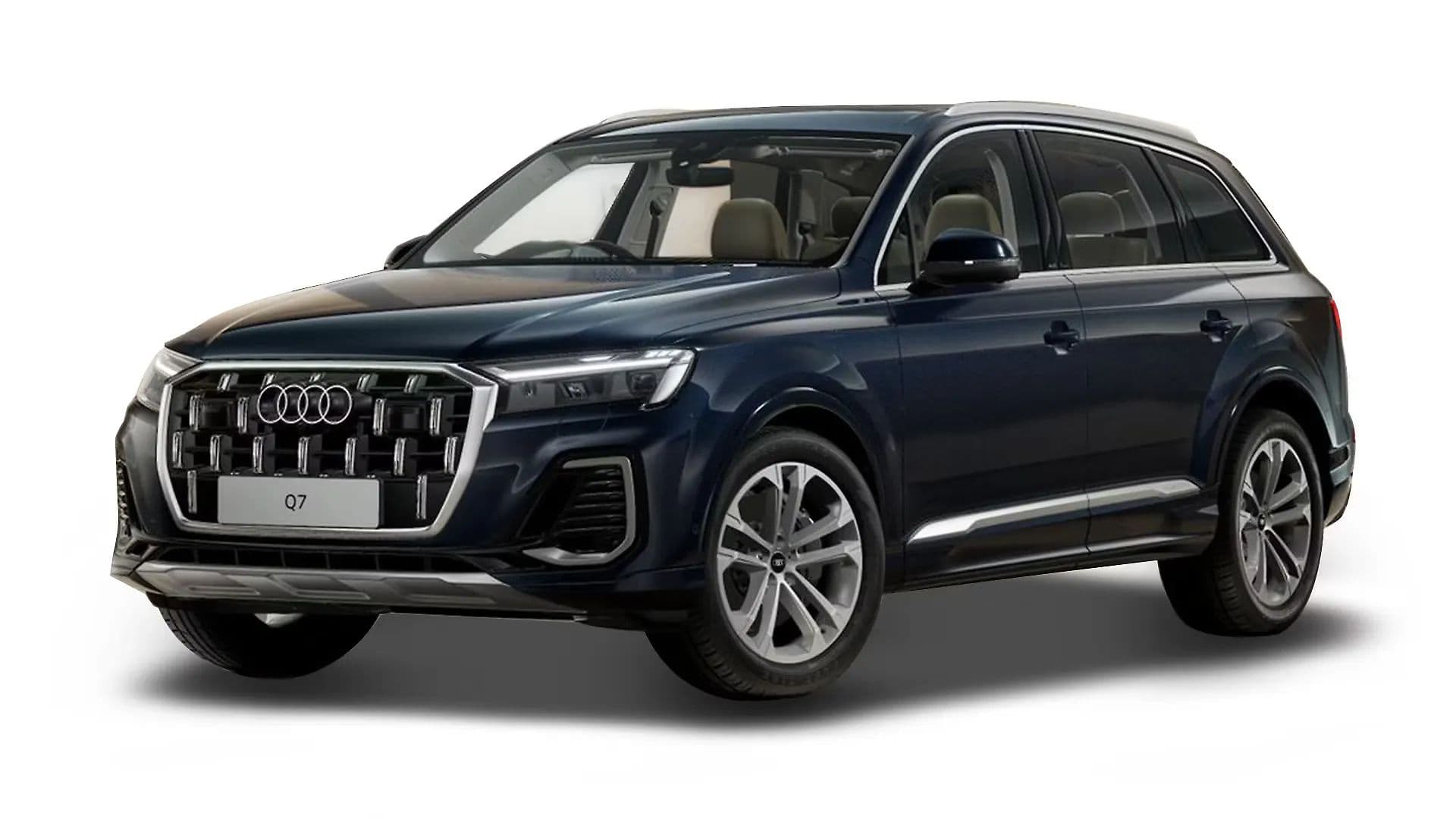 Audi Q7 in Waitomo Blue