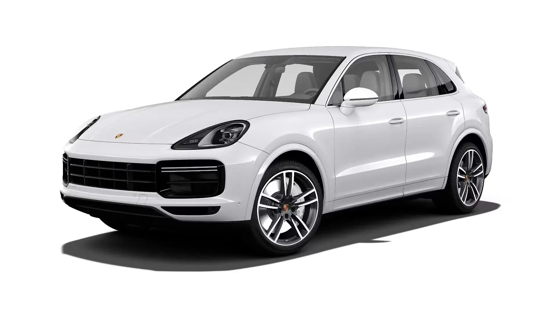 Porsche Cayenne in Carrara White Metallic