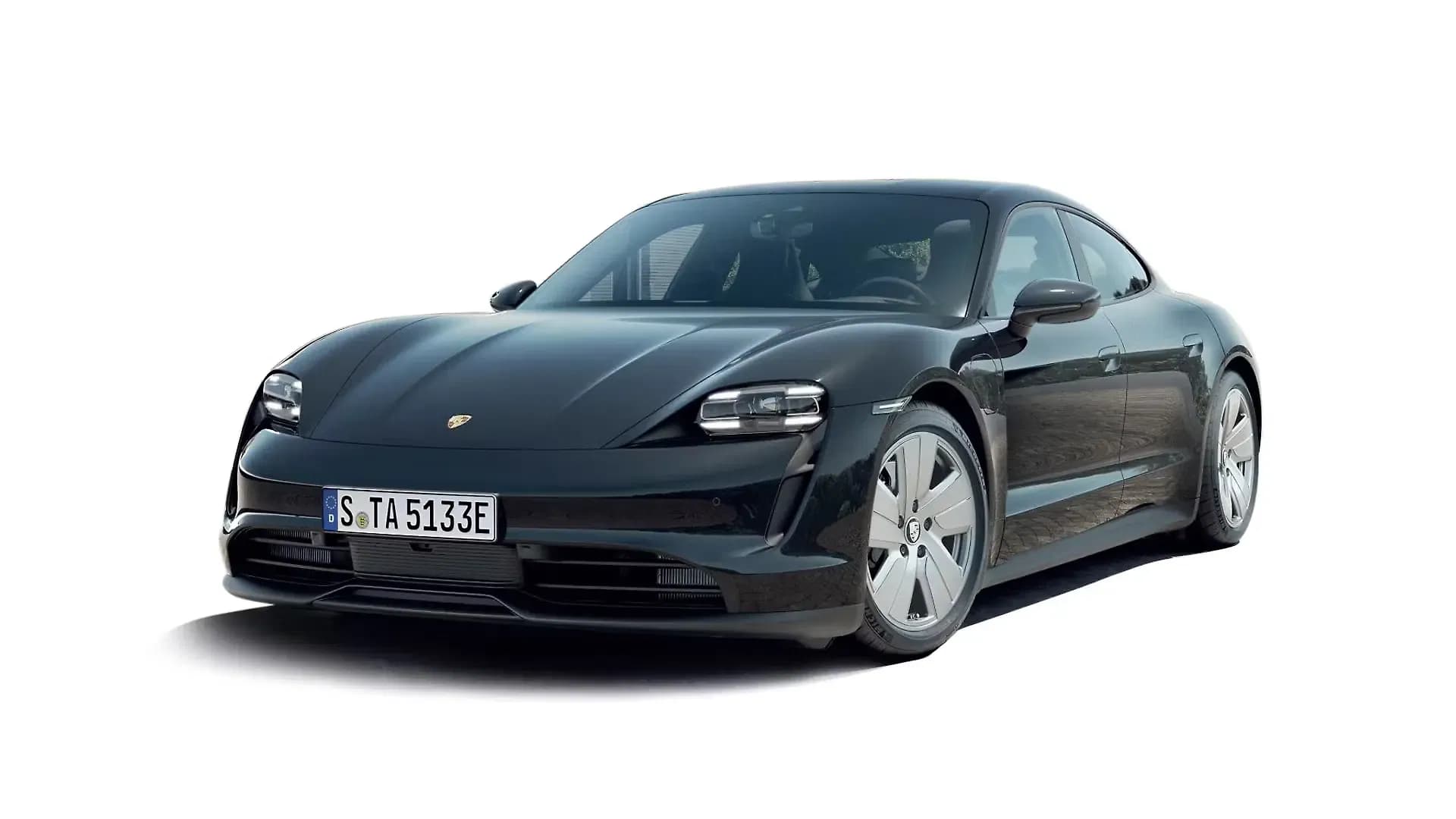 Porsche Taycan in Jet Black Metallic
