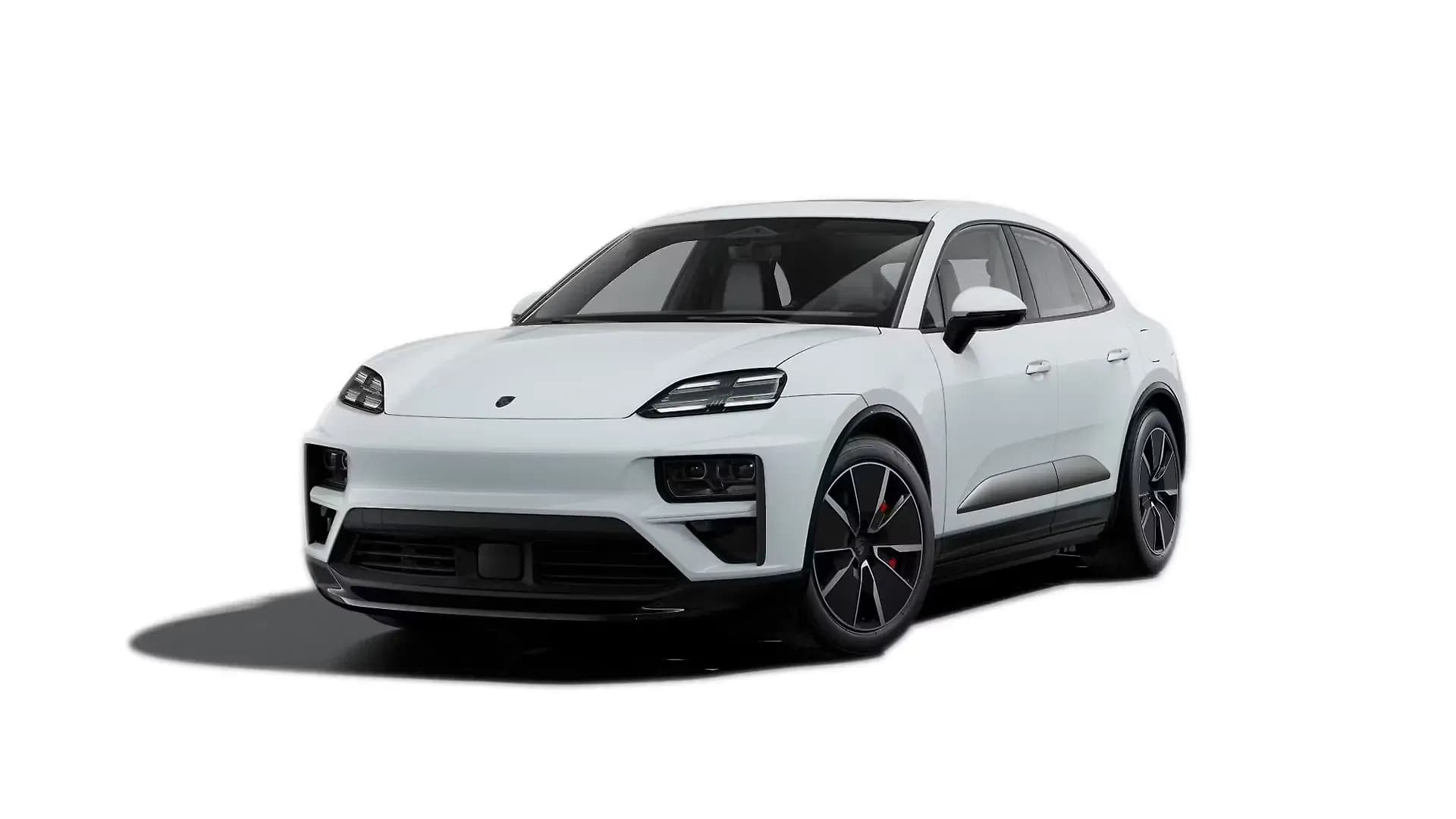 Porsche Macan Turbo EV in White