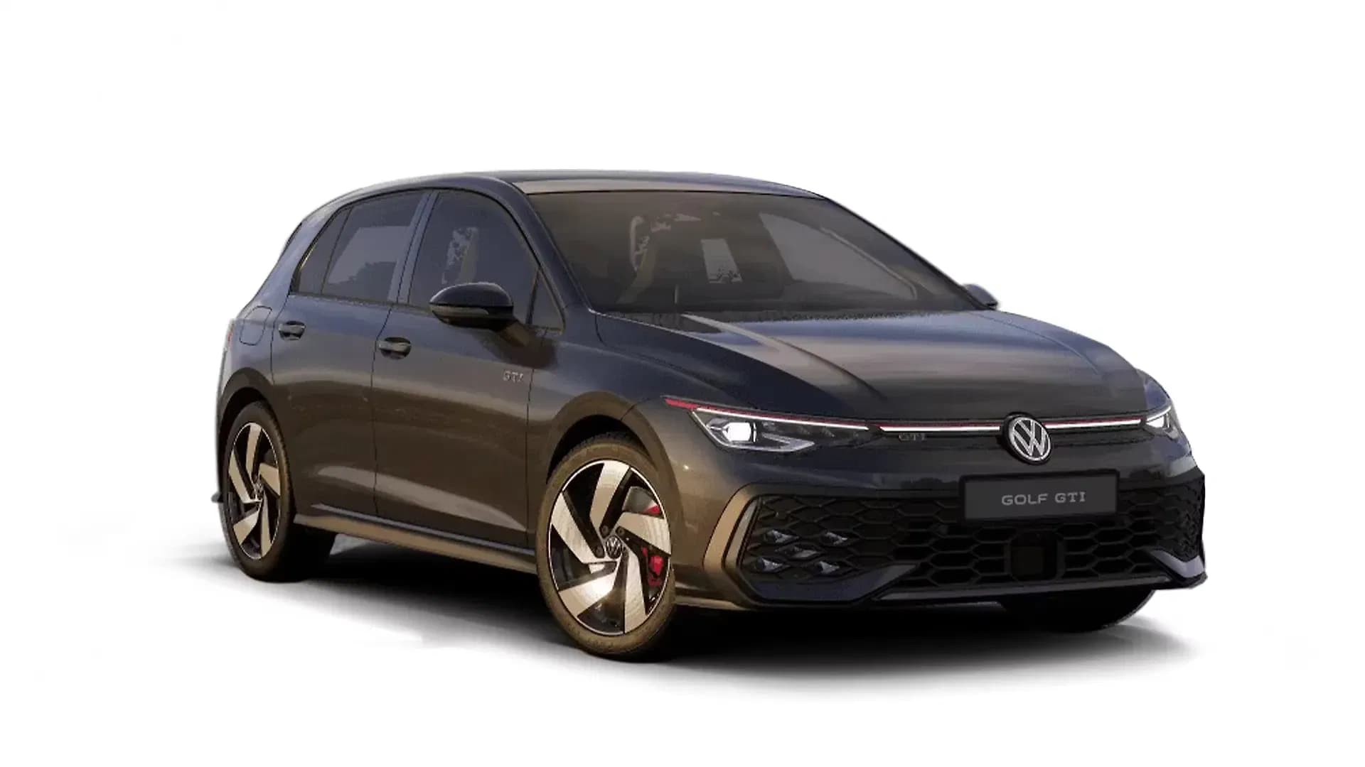 Volkswagen Golf GTI in Grenadilla Black Metallic