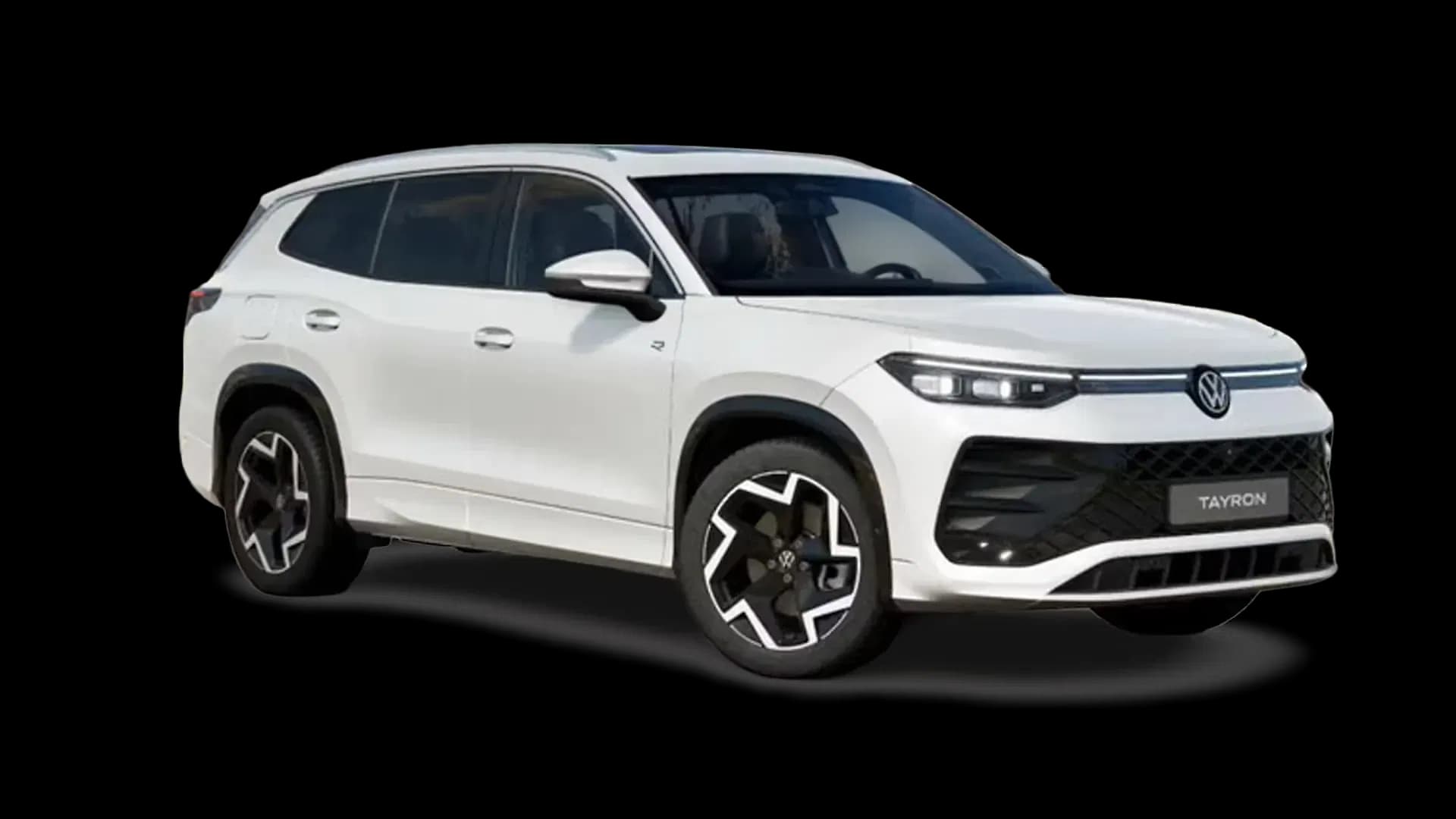 Volkswagen Tayron in Oryx White Mother of Pearl