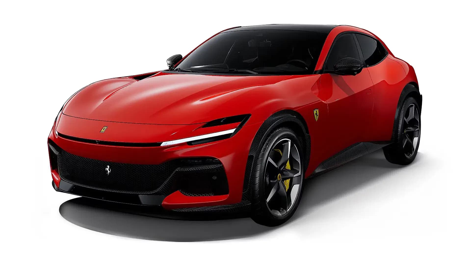 Ferrari Purosangue SUV in Rosso Corsa