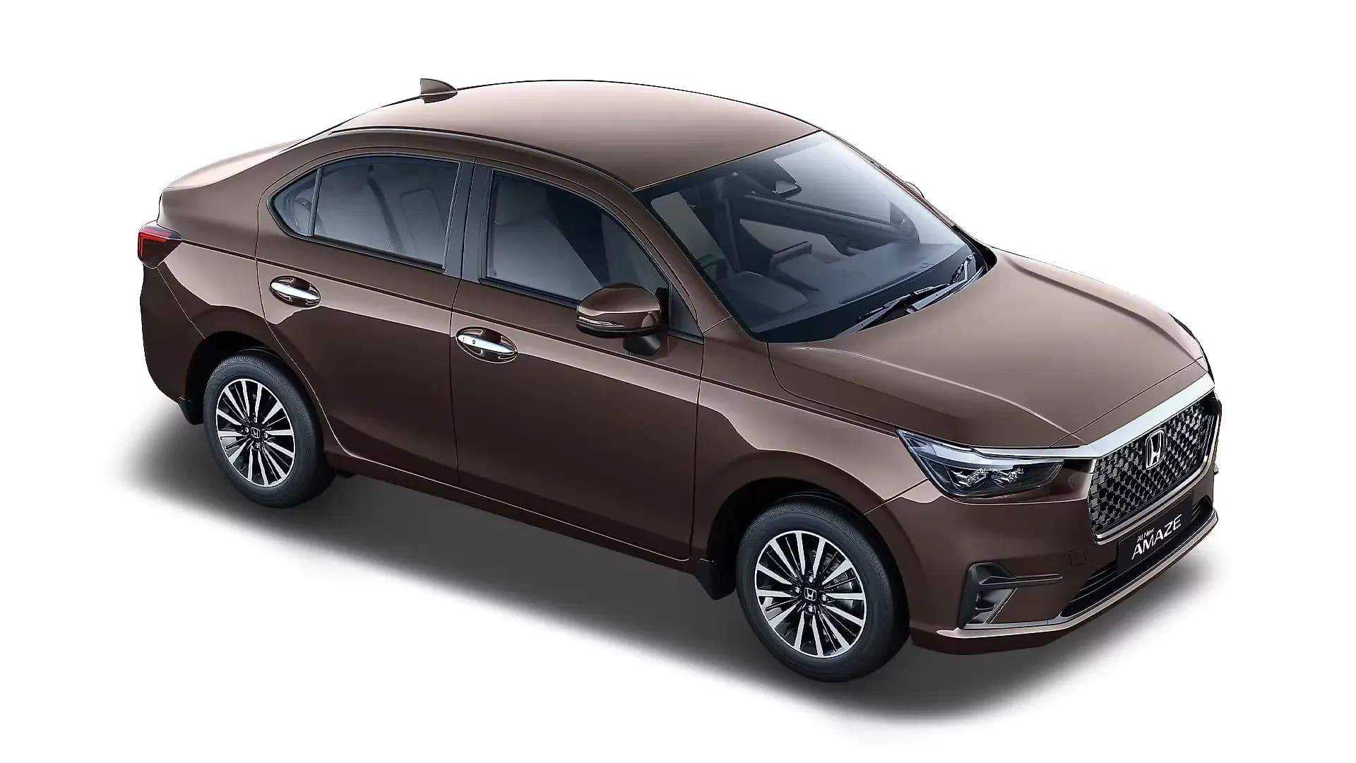 Honda Amaze in Golden Brown Metallic
