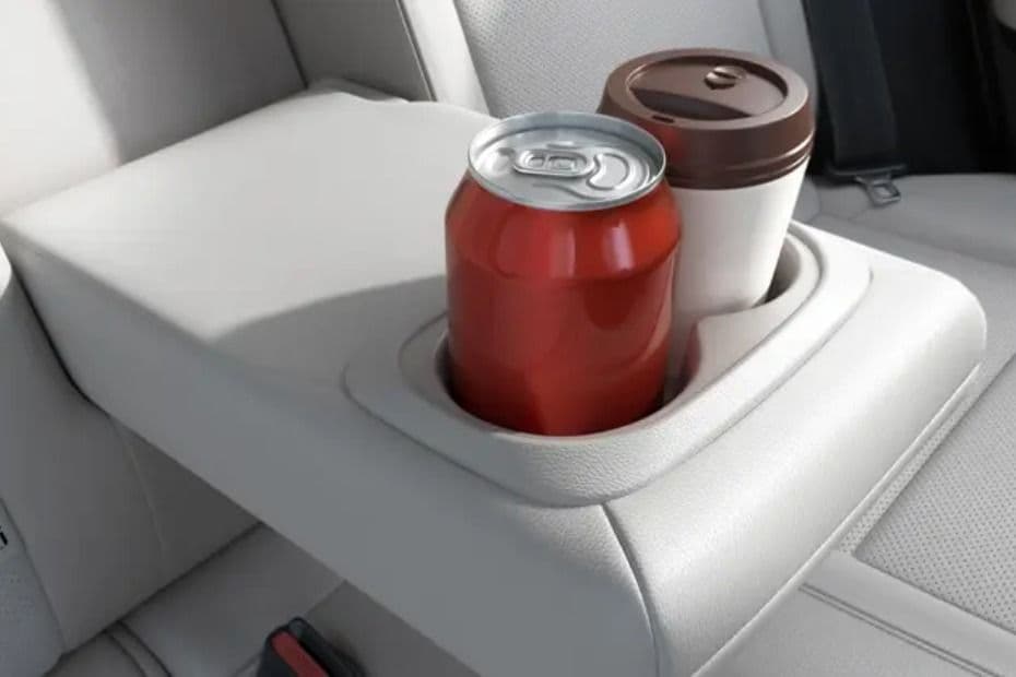 Rear Armrest with Cup Holders