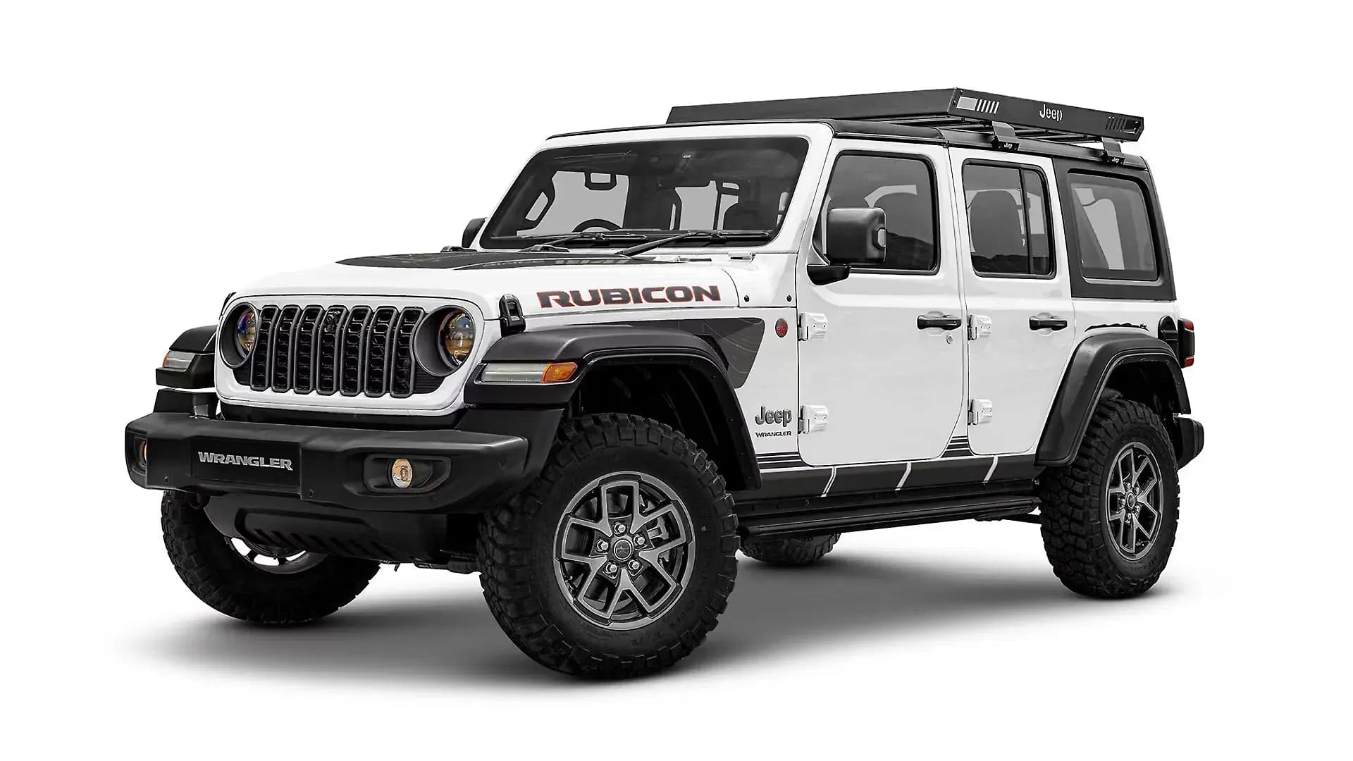 Jeep Wrangler in Bright White