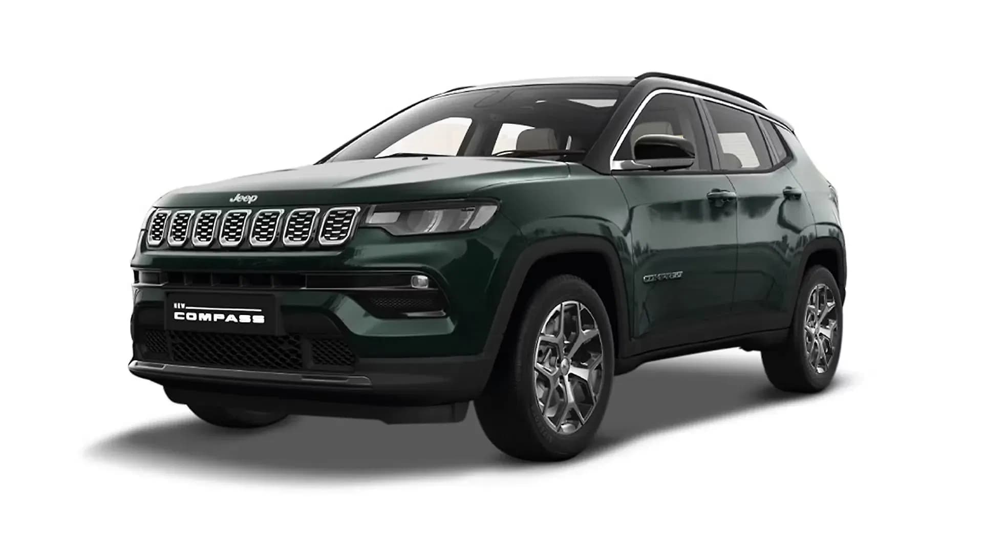 Jeep Compass in Techno Metallic Green