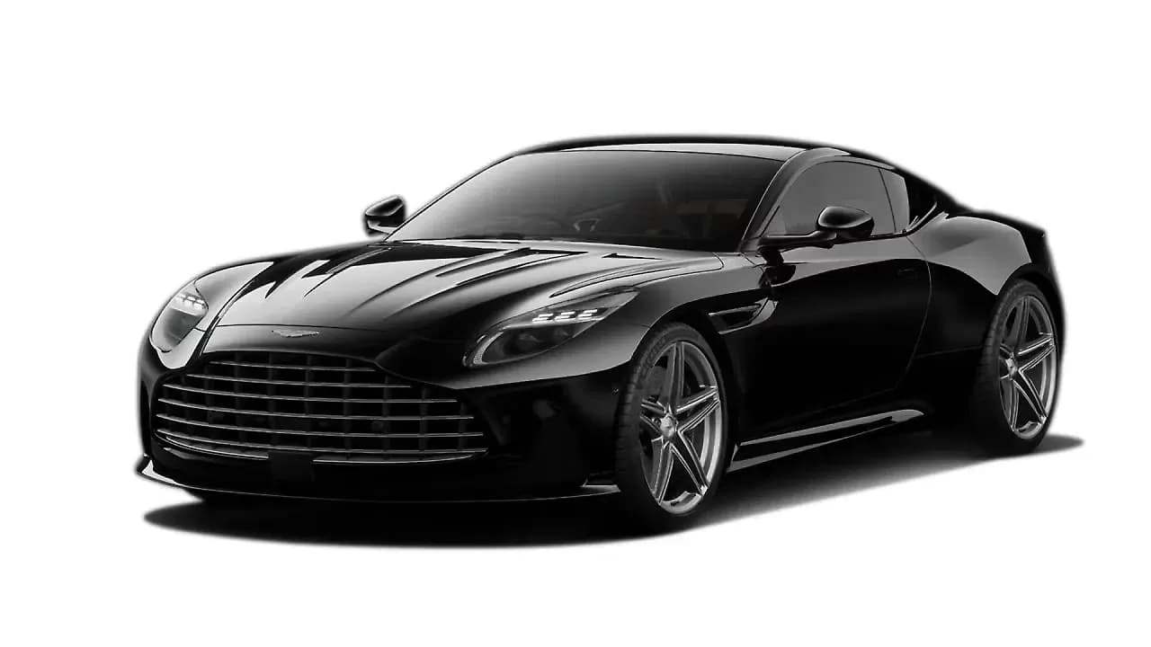 Aston Martin DB12 in Jet Black
