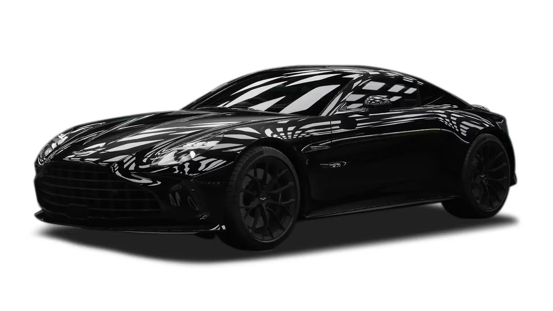 Aston Martin Vantage in Jet Black