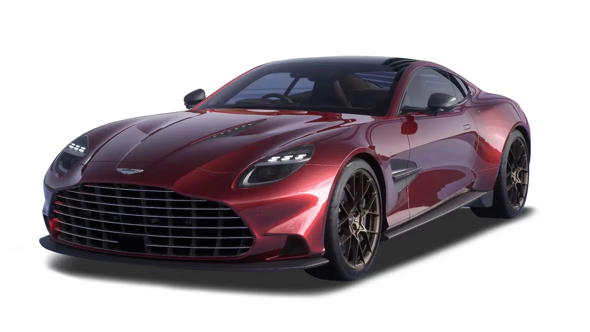 Aston Martin Vanquish in Supernova Red
