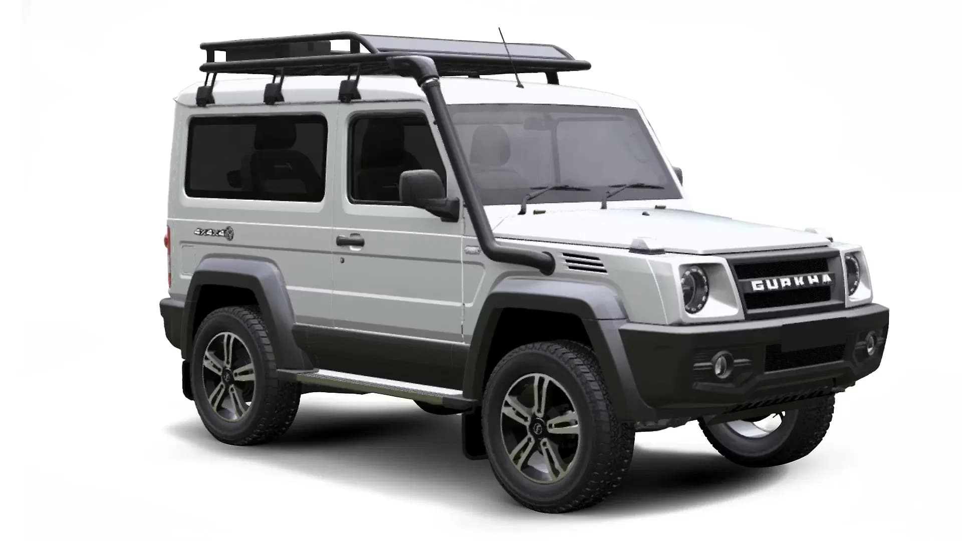 Force Motors Gurkha in White