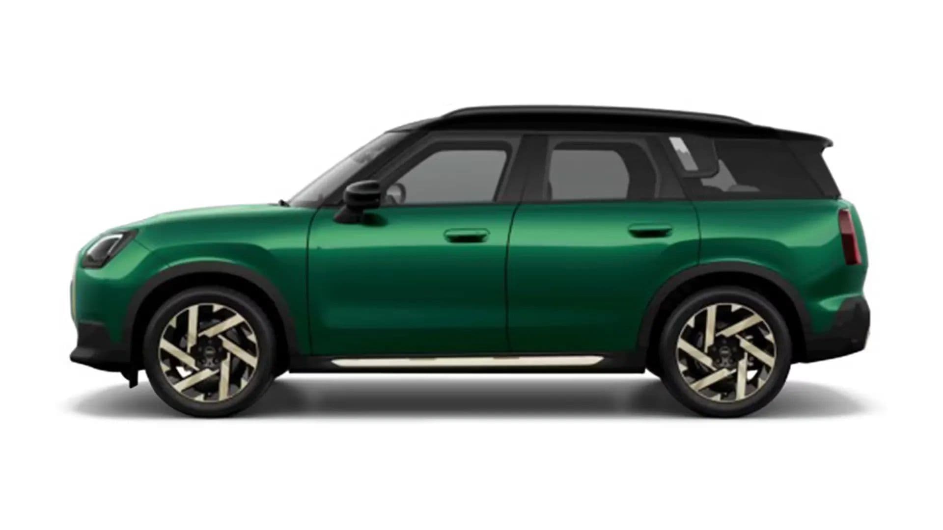 Mini Countryman C in British Racing Green