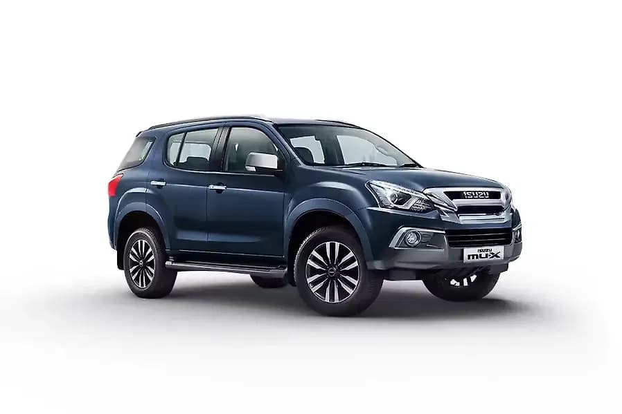 Isuzu MU-X in Nautilus Blue