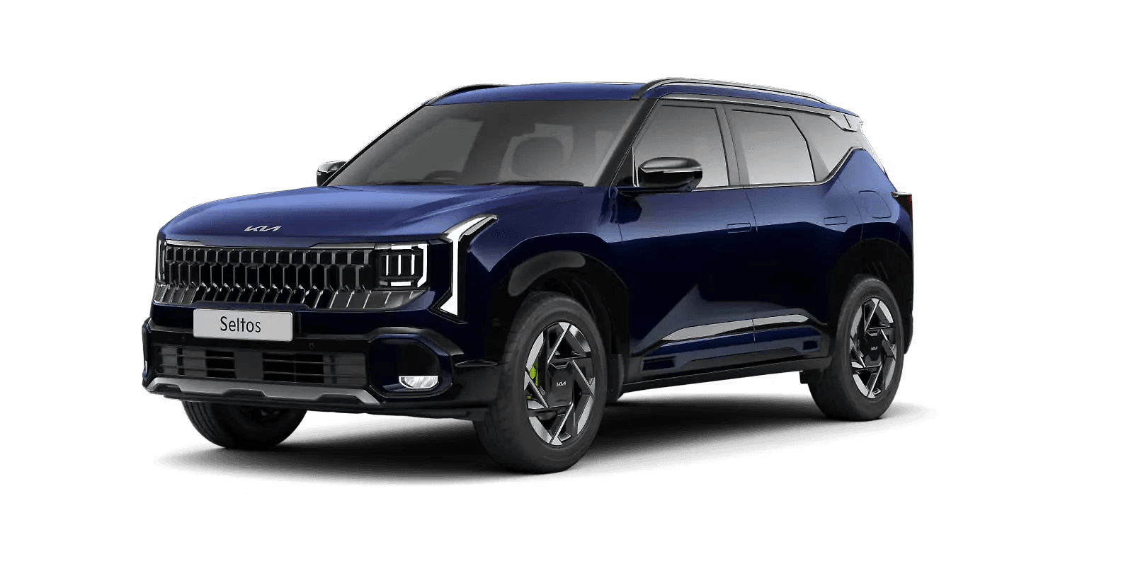Kia Seltos in Imperial Blue