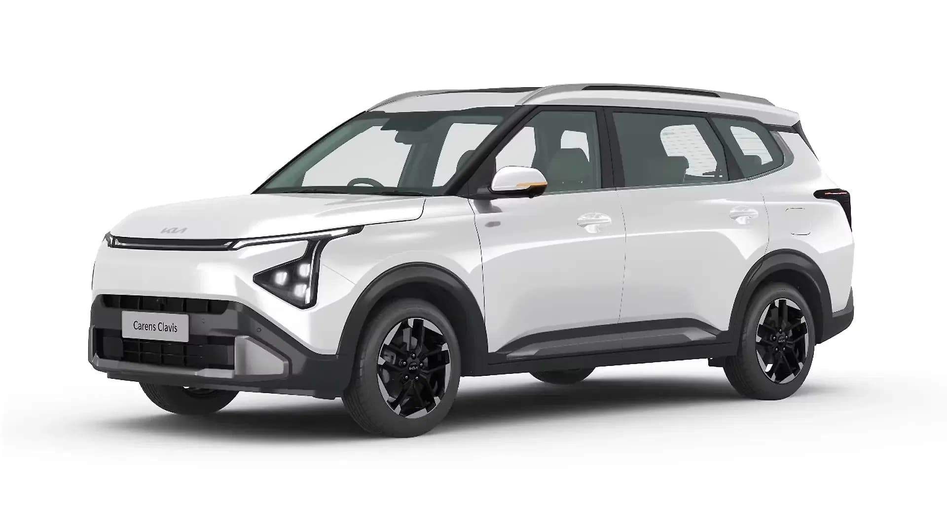 Kia Carens Clavis in Clear White