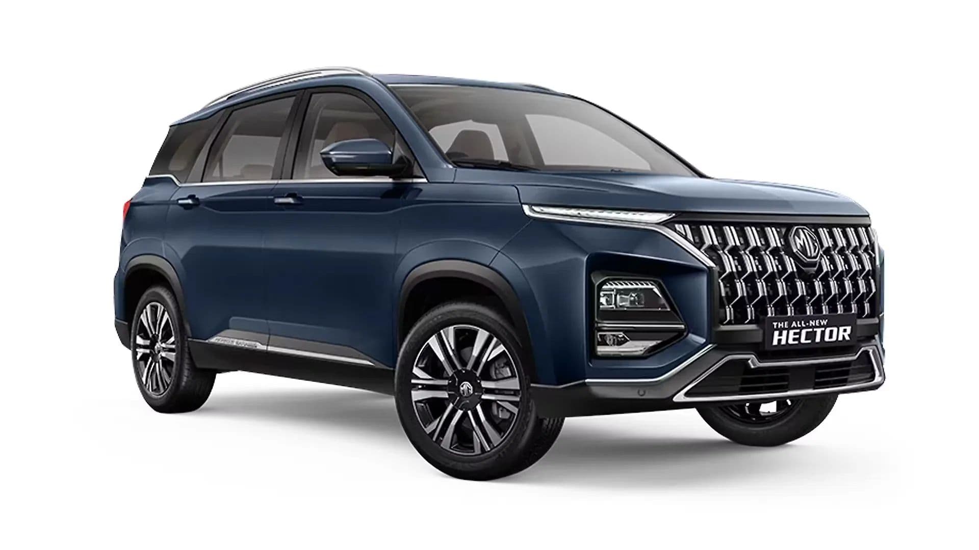 MG Hector in Celadon Blue