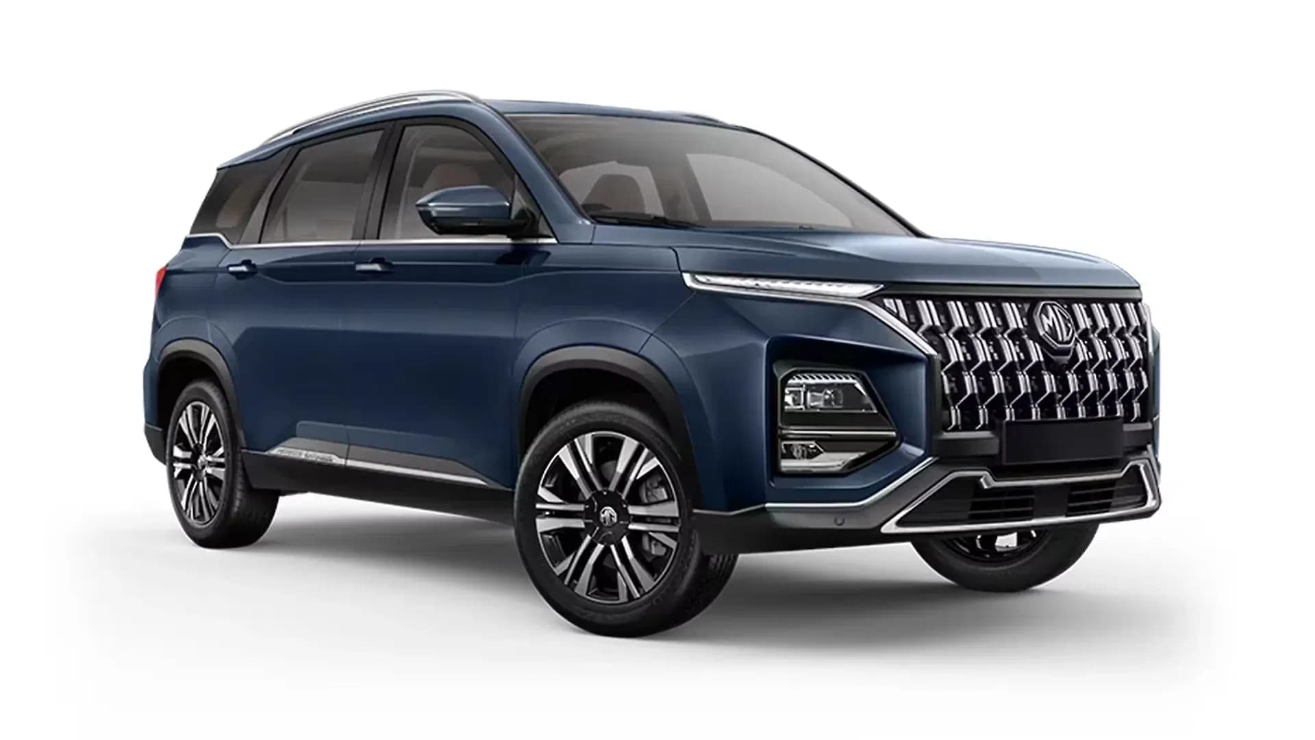 MG Hector Plus in Celadon Blue