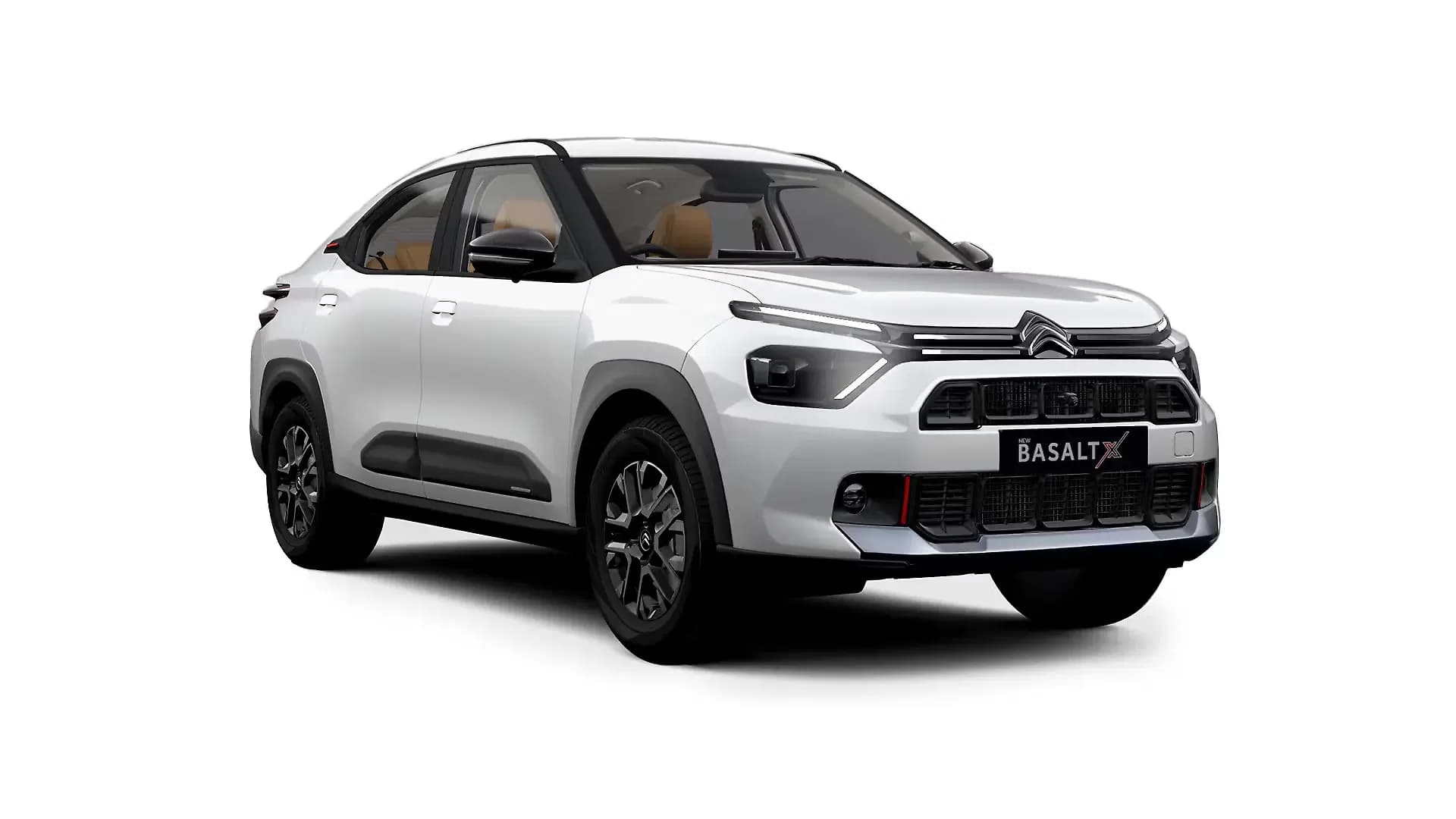 Citroen Basalt X in Polar White
