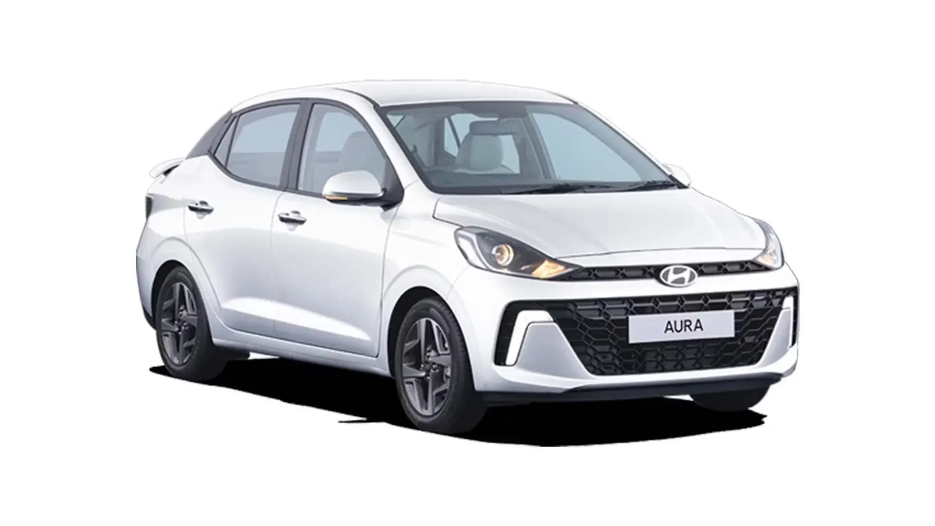 Hyundai Aura in Atlas White