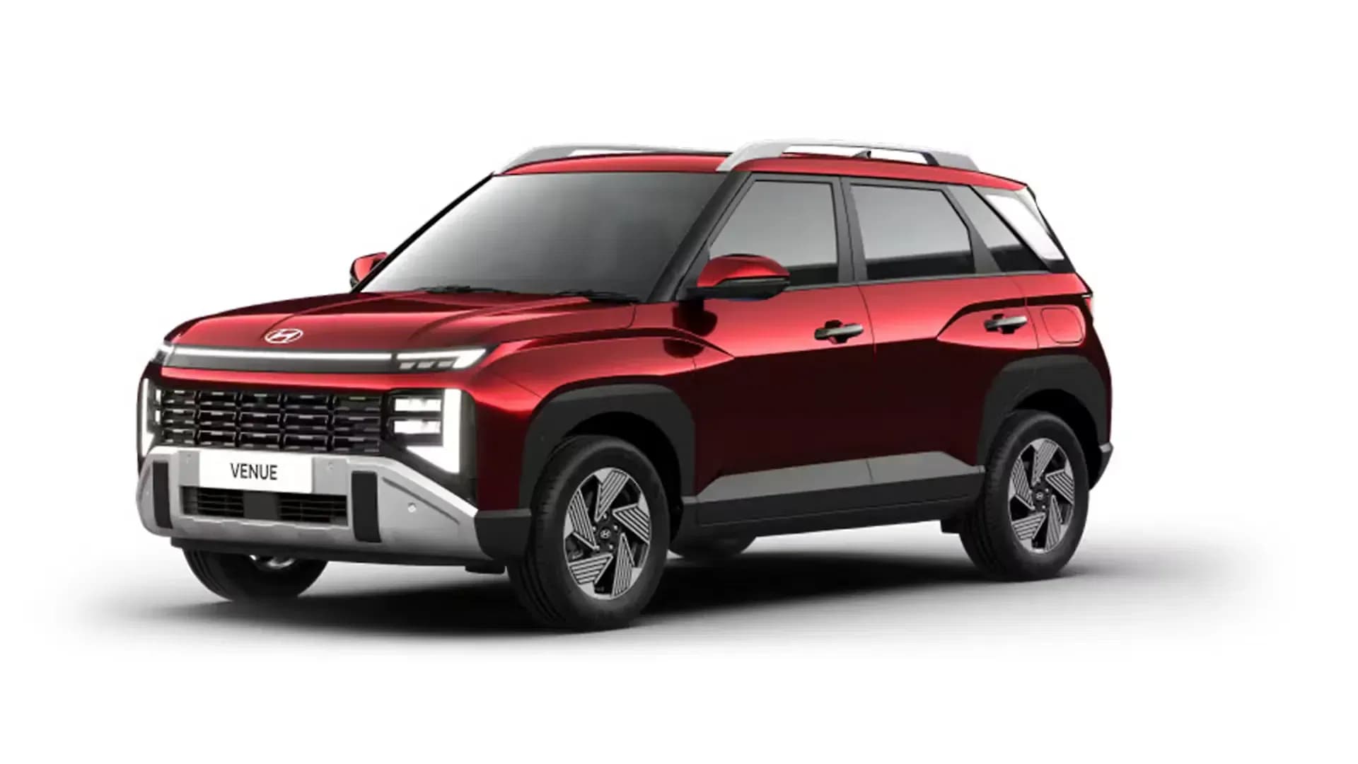 Hyundai Venue in Dragon Red