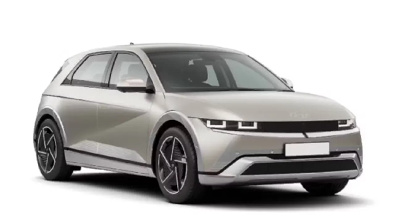 Hyundai Ioniq 5 in Gravity Gold Matte