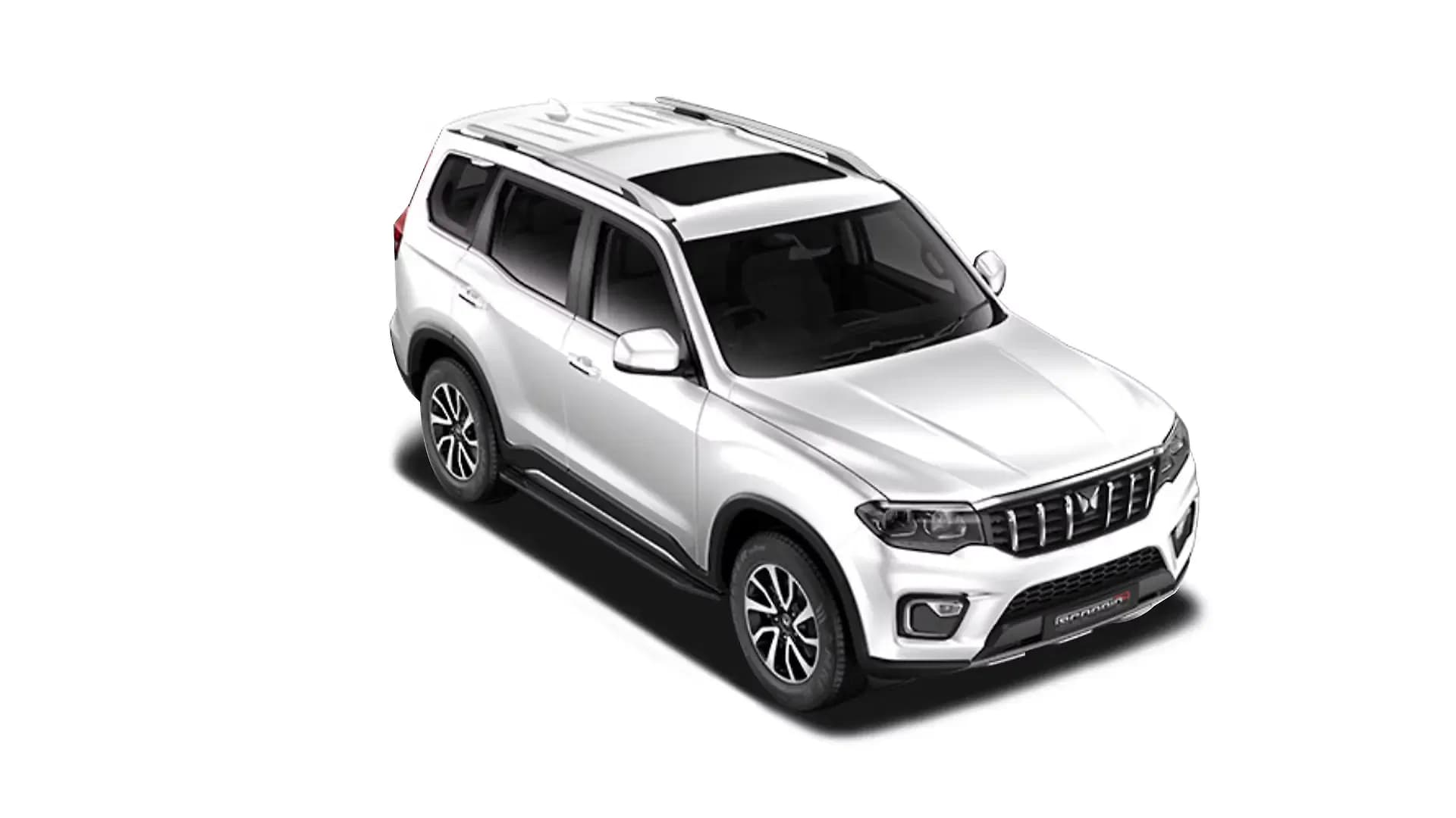 Mahindra Scorpio N in Everest White