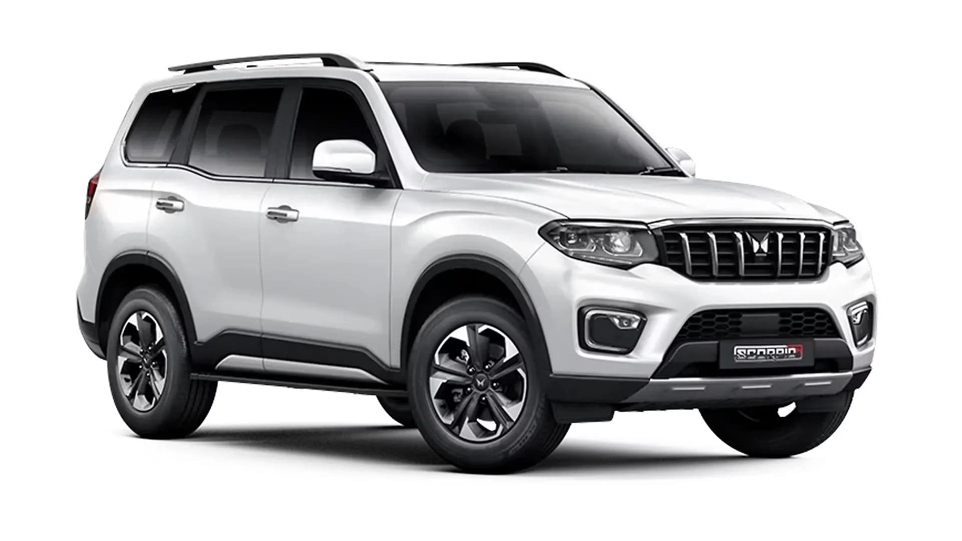 Mahindra Scorpio N in Everest White