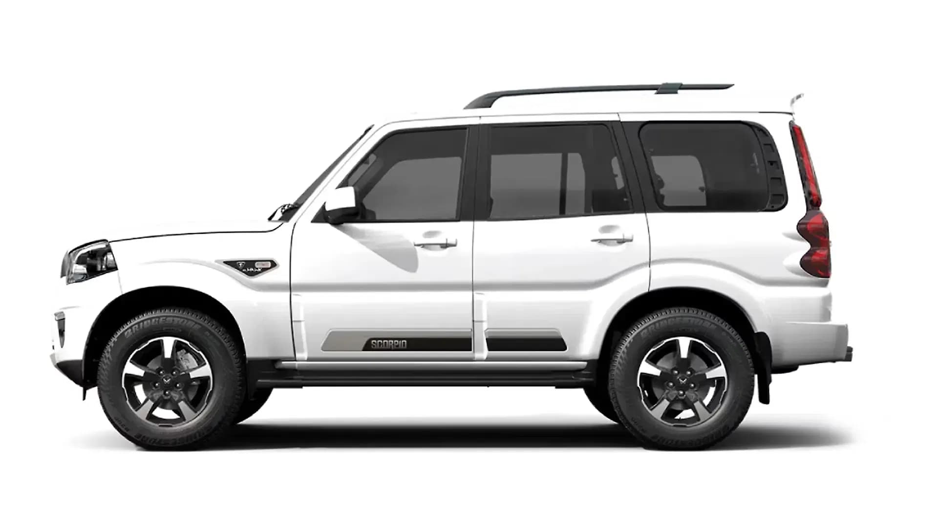 Mahindra Scorpio in Everest White