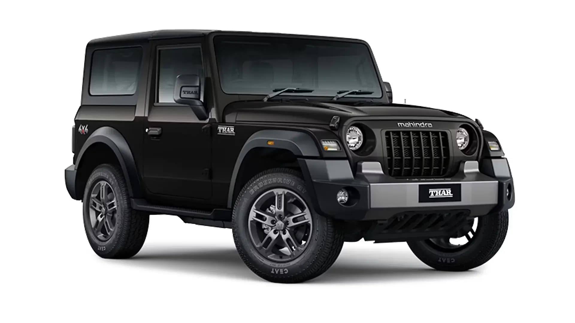 Mahindra Thar in Stealth Black