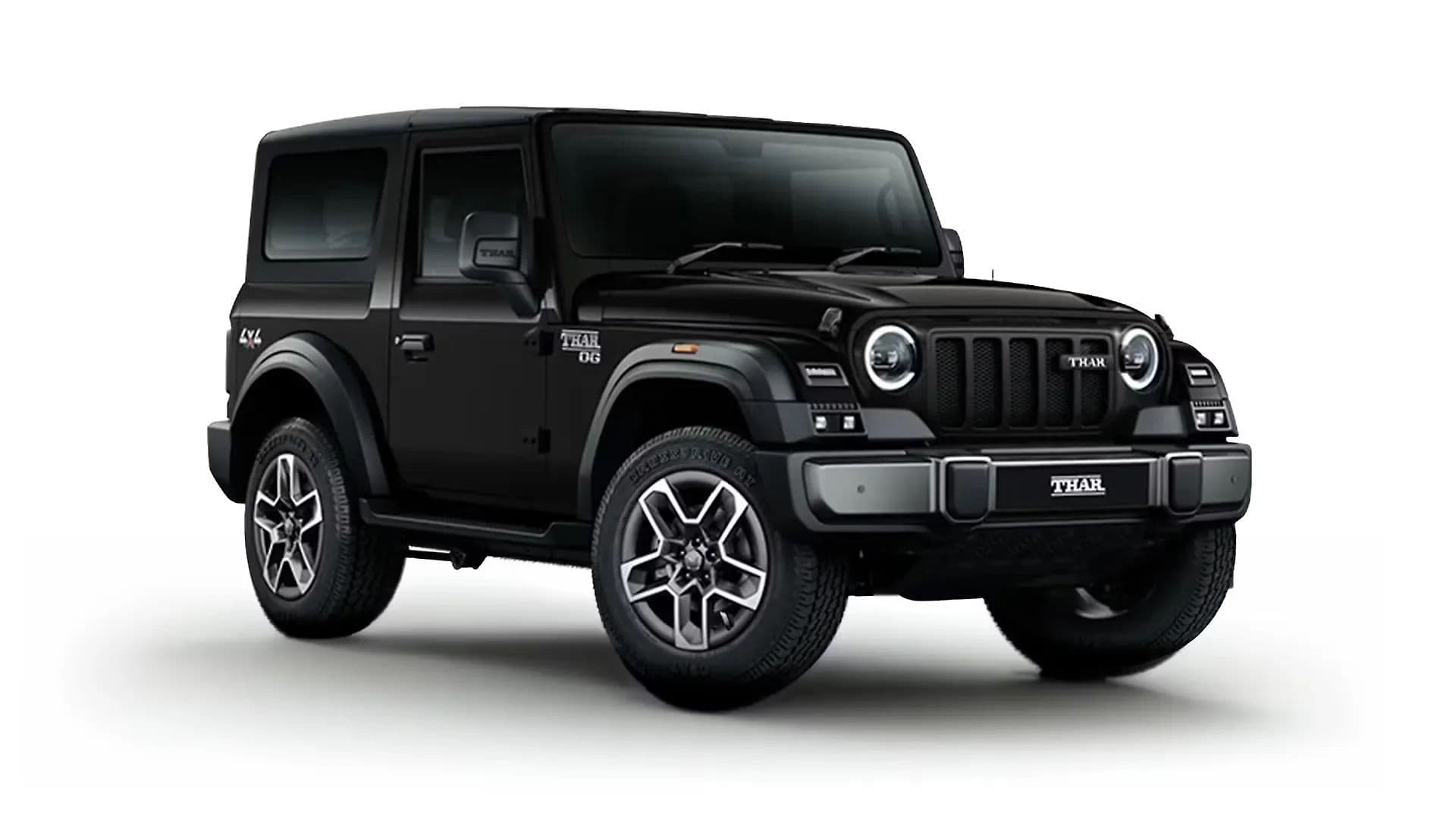 Mahindra Thar OG in Stealth Black