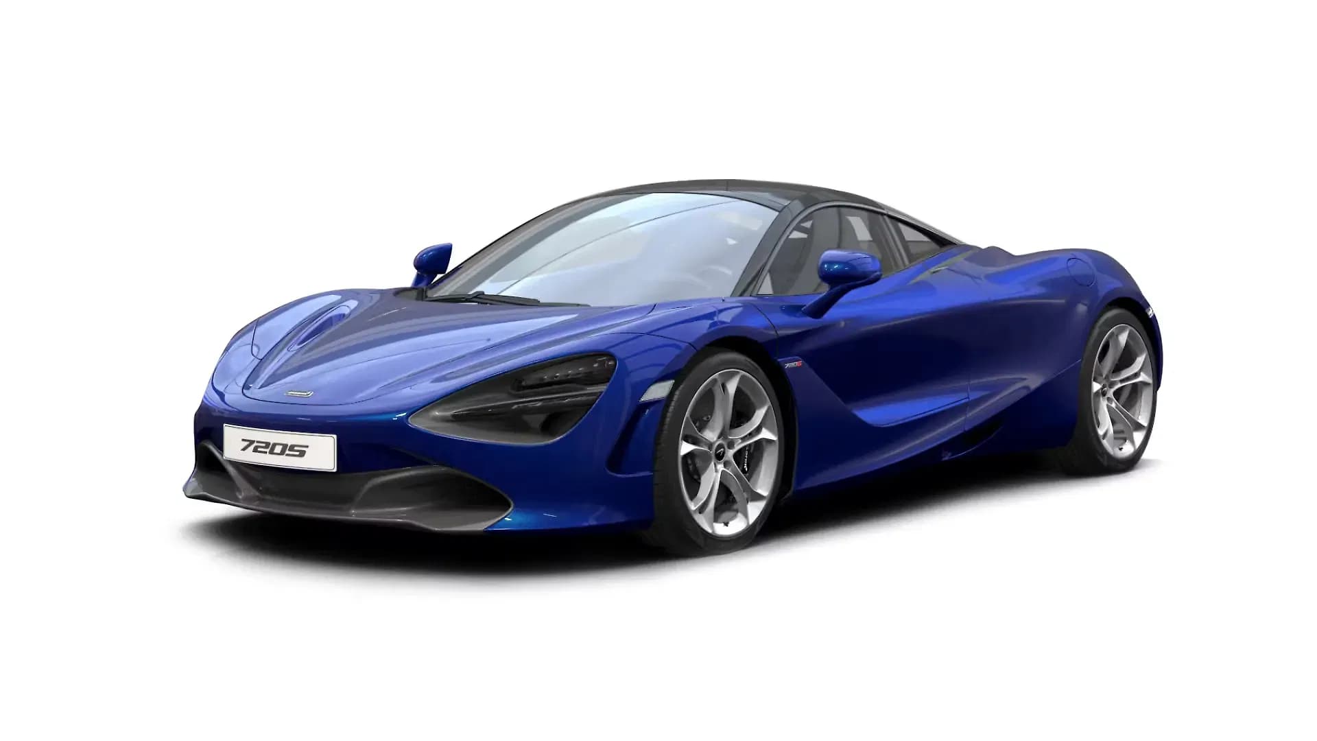 McLaren 720S in Aurora Blue