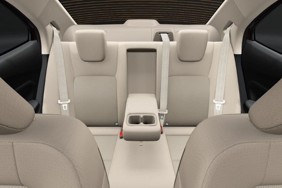 Rear Seats with Armrest