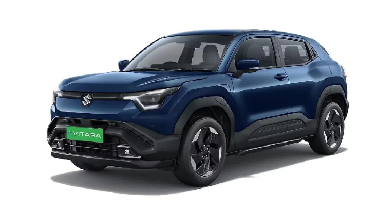 Maruti Suzuki e Vitara in Nexa Blue