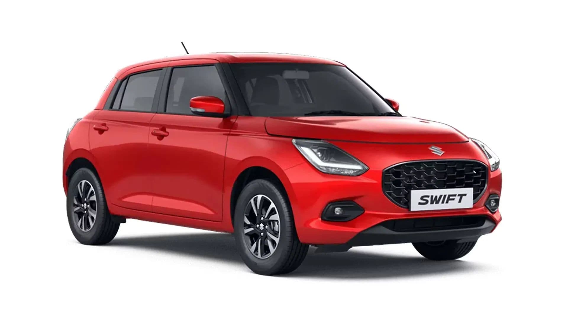 Maruti Suzuki Swift in Sizzling Red