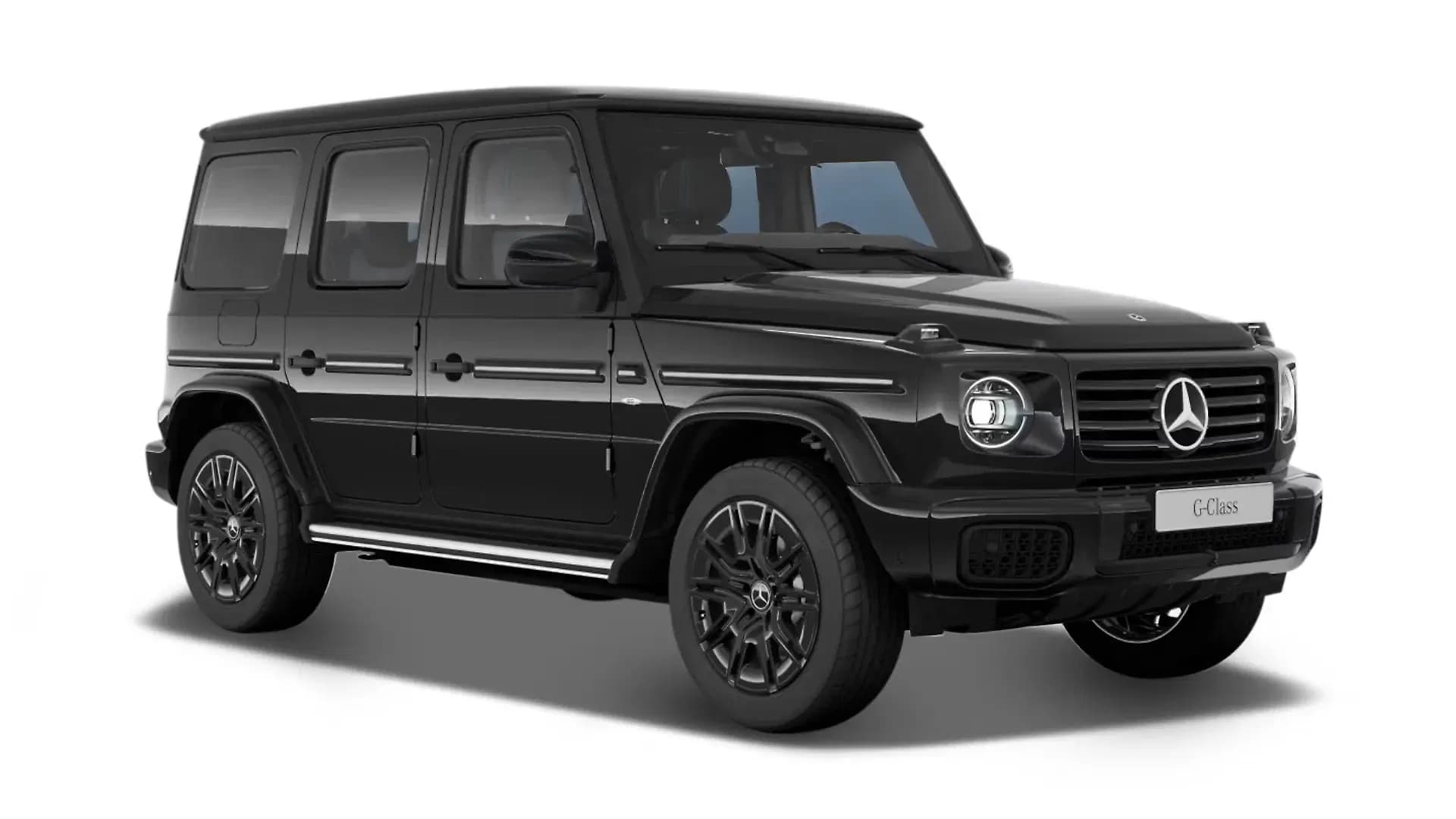 Mercedes-Benz G580 with EQ Technology in Obsidian Black