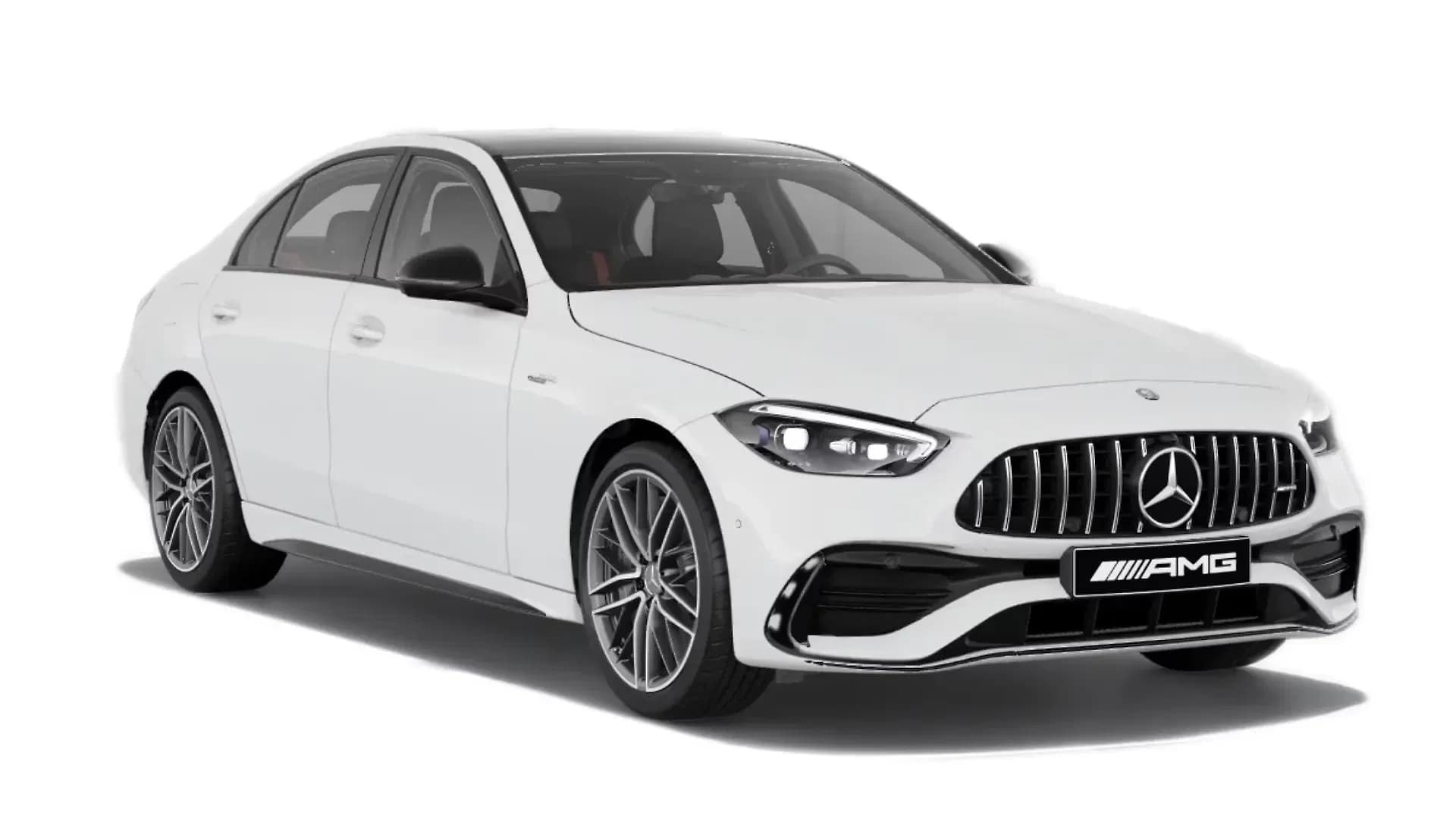 Mercedes-Benz AMG C 43 in Polar White