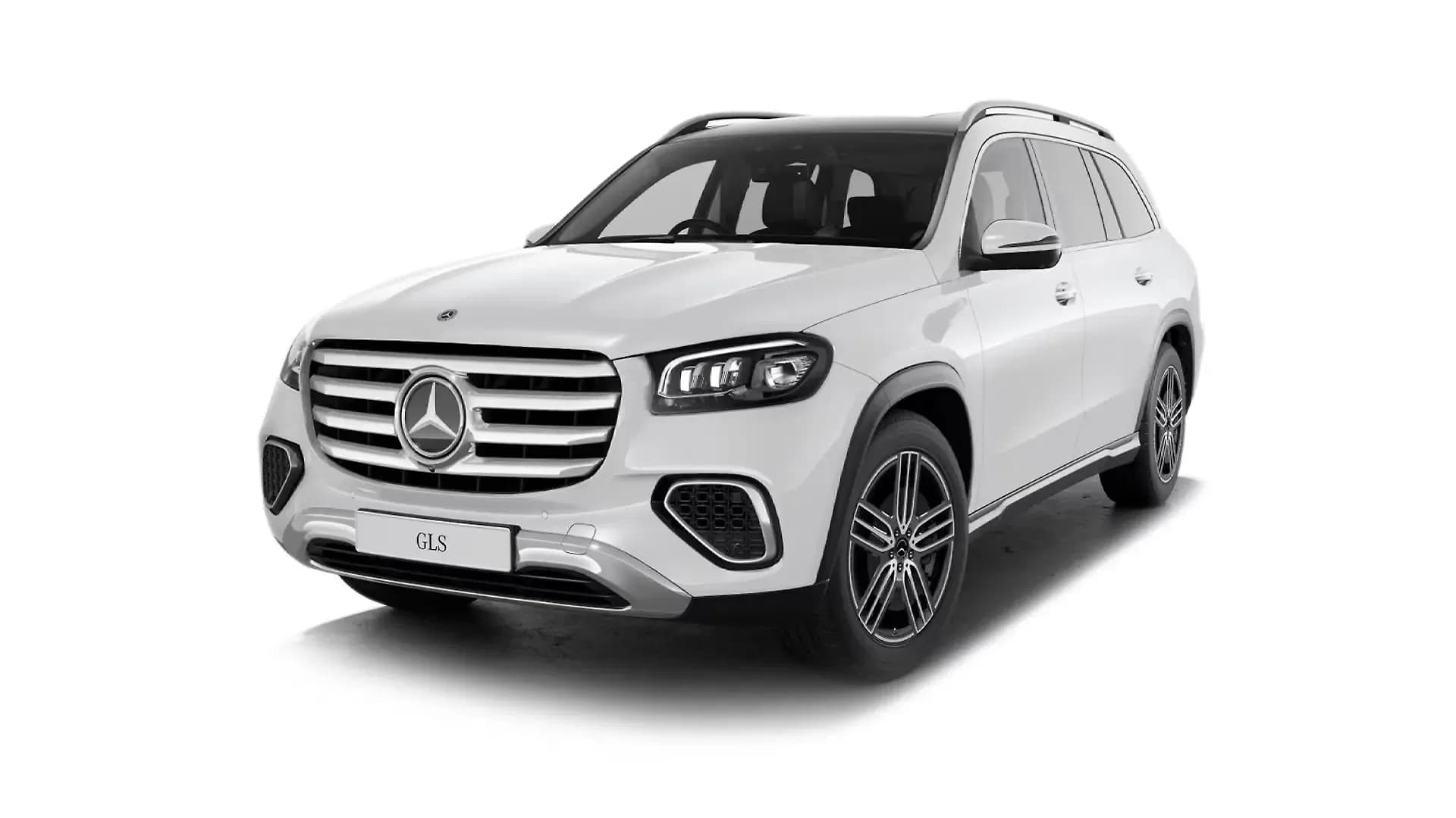 Mercedes-Benz GLS in Polar White