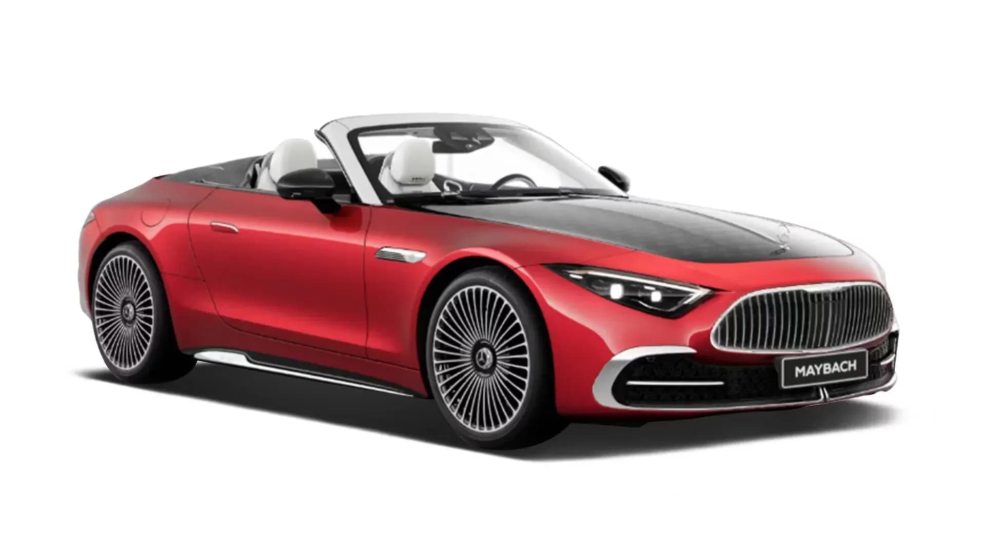 Mercedes-Benz Maybach SL 680 in Garnet Red Metallic