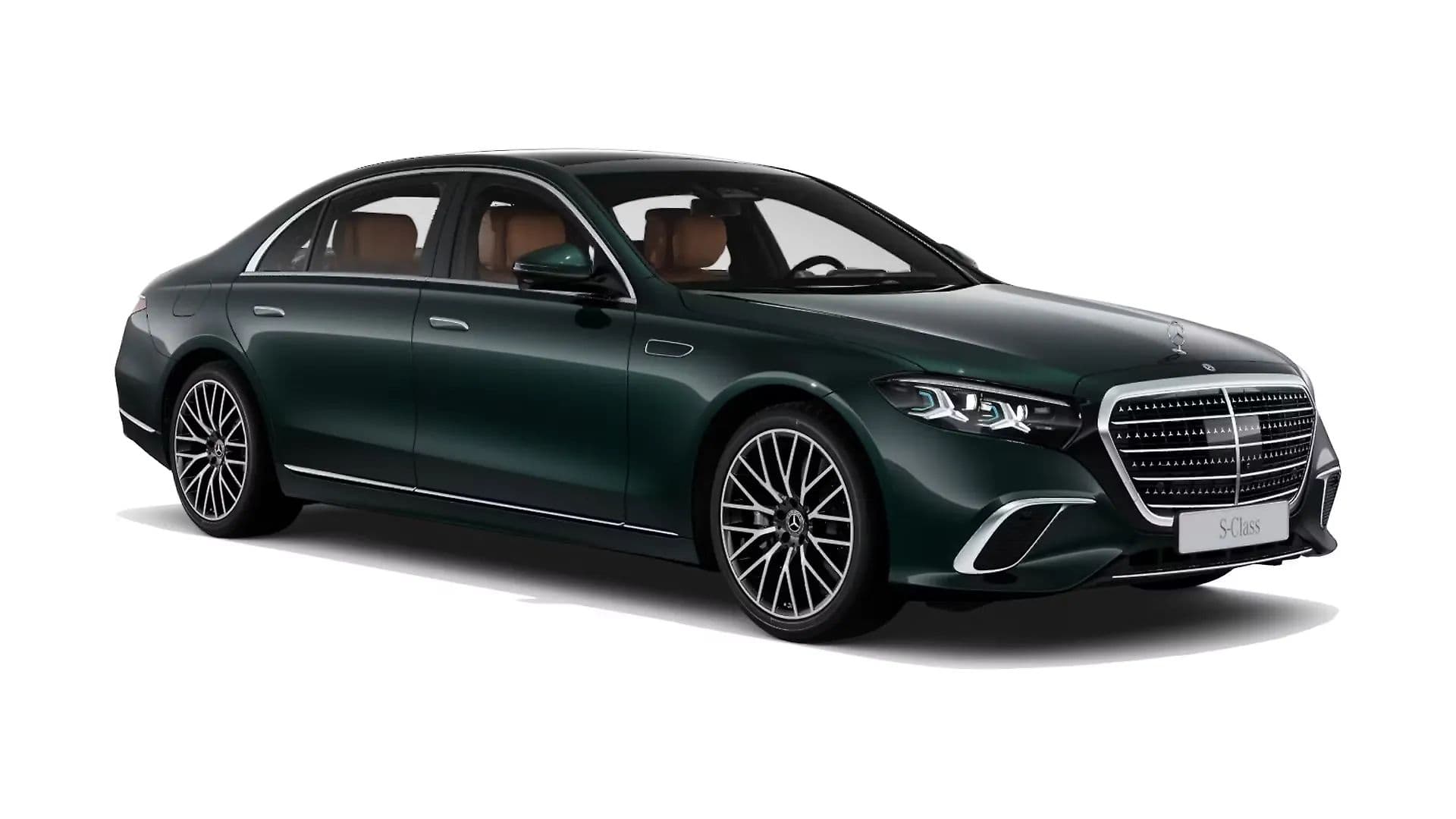 Mercedes-Benz S-Class in Emerald Green