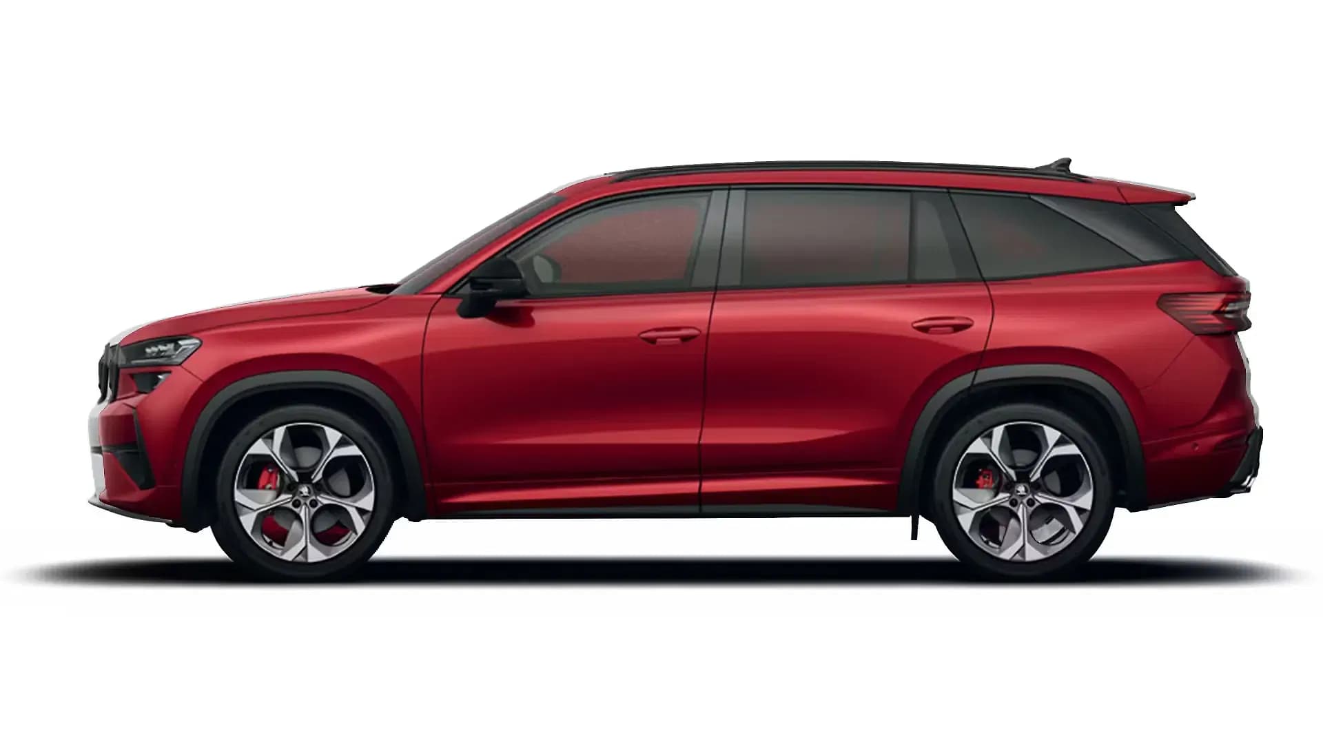 Skoda Kodiaq RS in Velvet Red