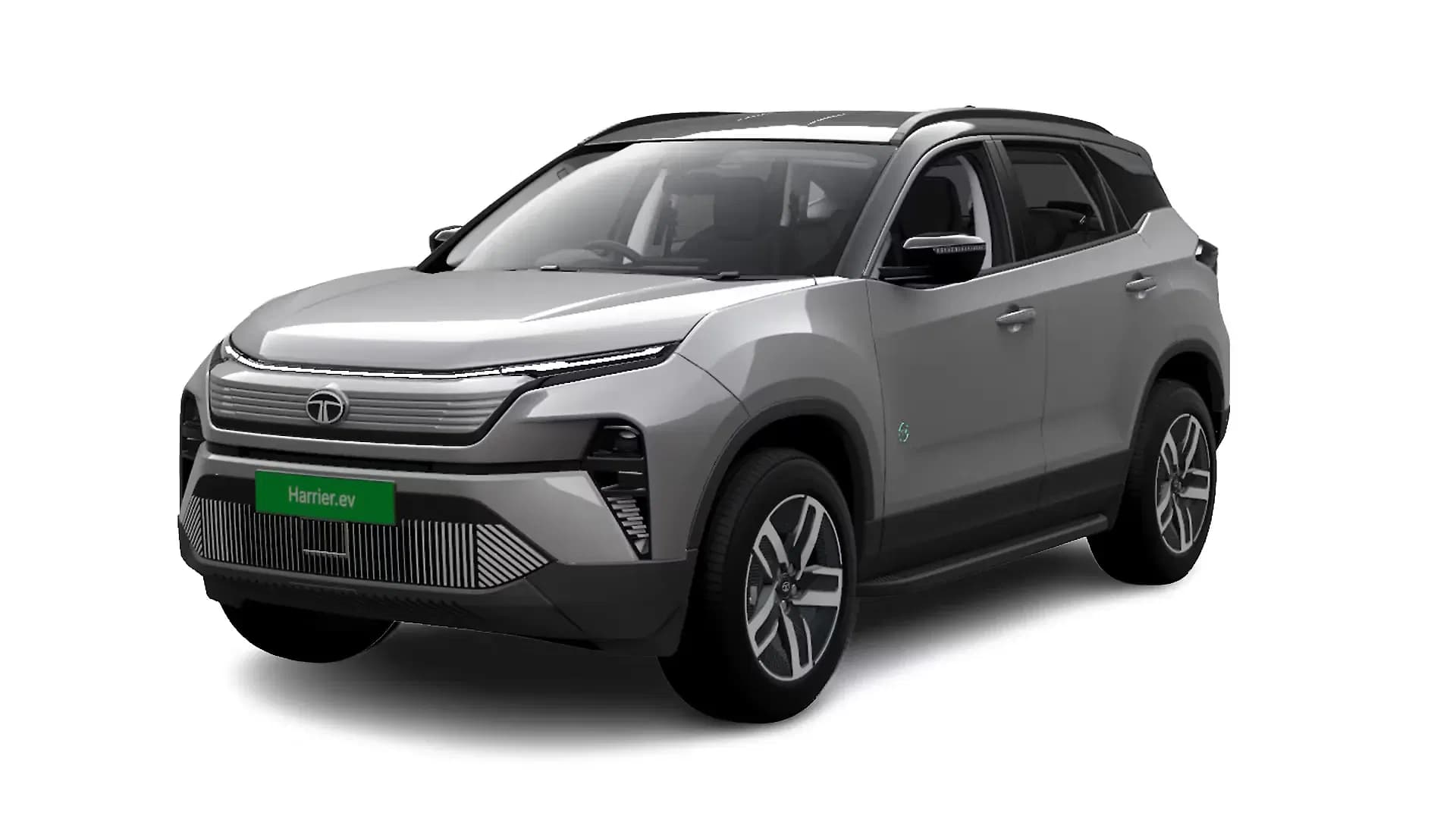 Tata Harrier EV in Pure Grey With Dual Tone