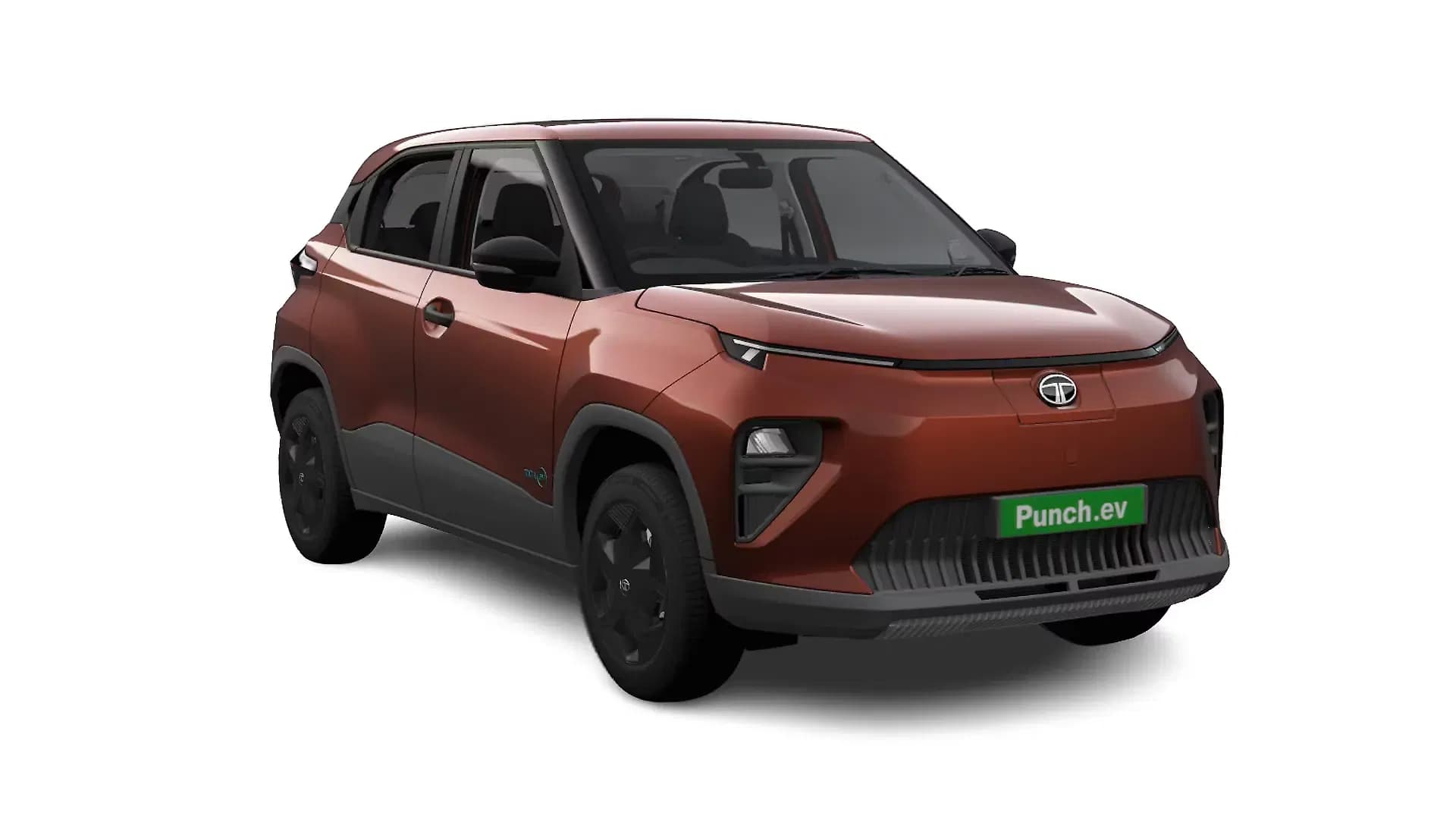 Tata Punch EV in Supernova Copper