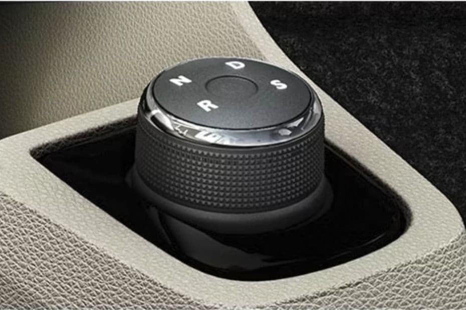 Gear shifter positioned within easy reach for smooth gear selection