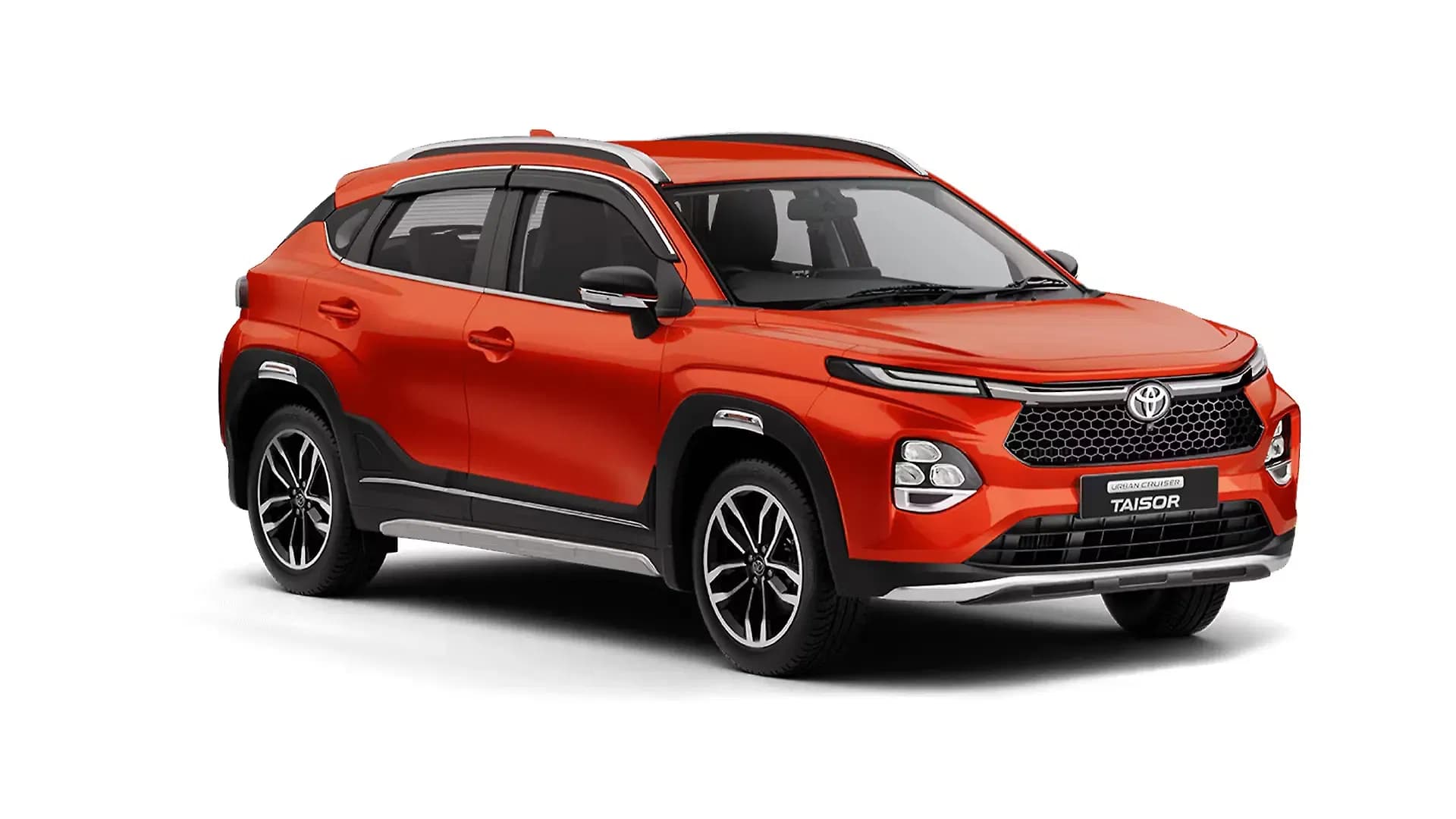Toyota Urban Cruiser Taisor in Lucent Orange